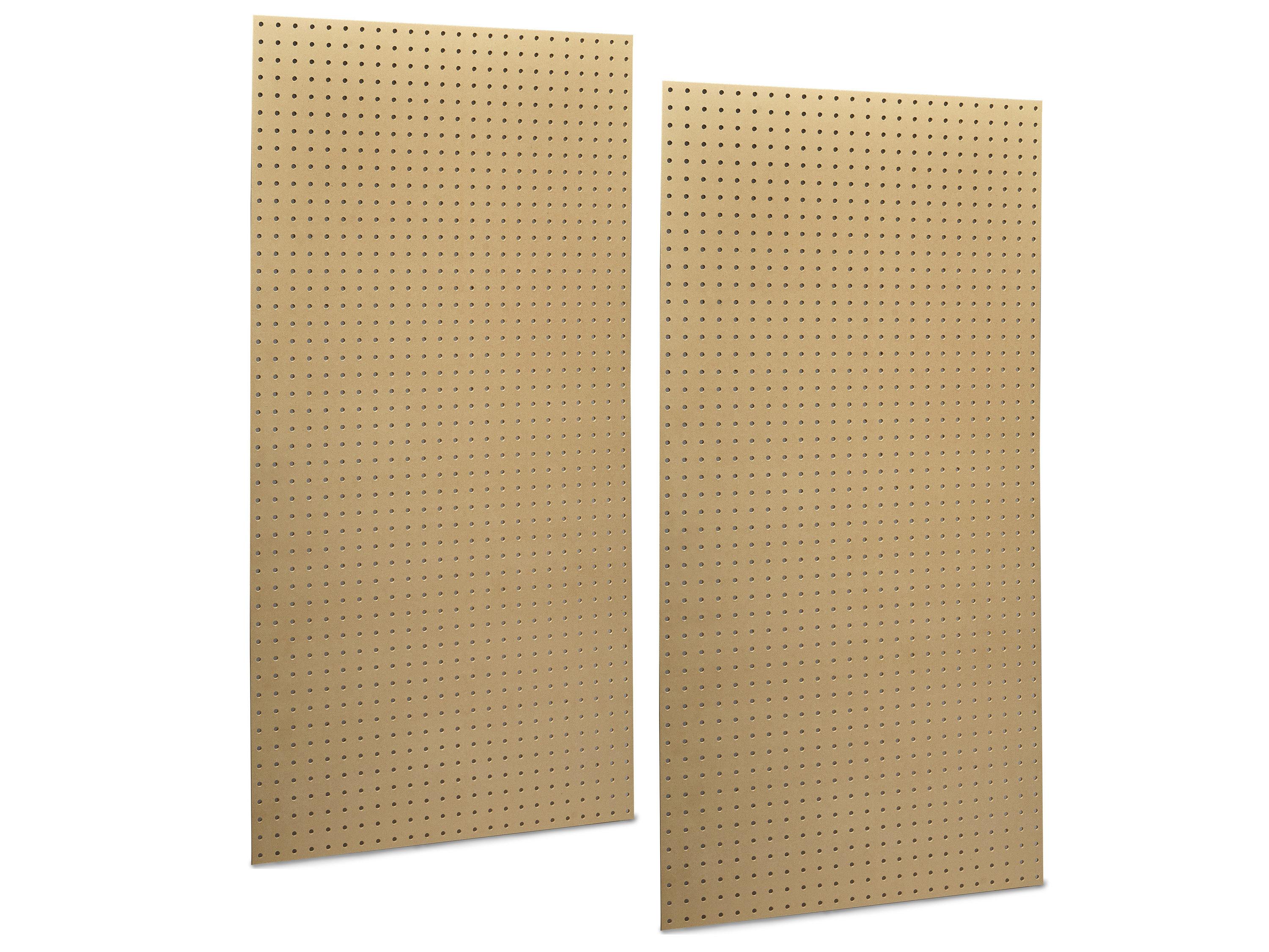 Triton Products® High Density Fiberboard Pegboards, Set of 2