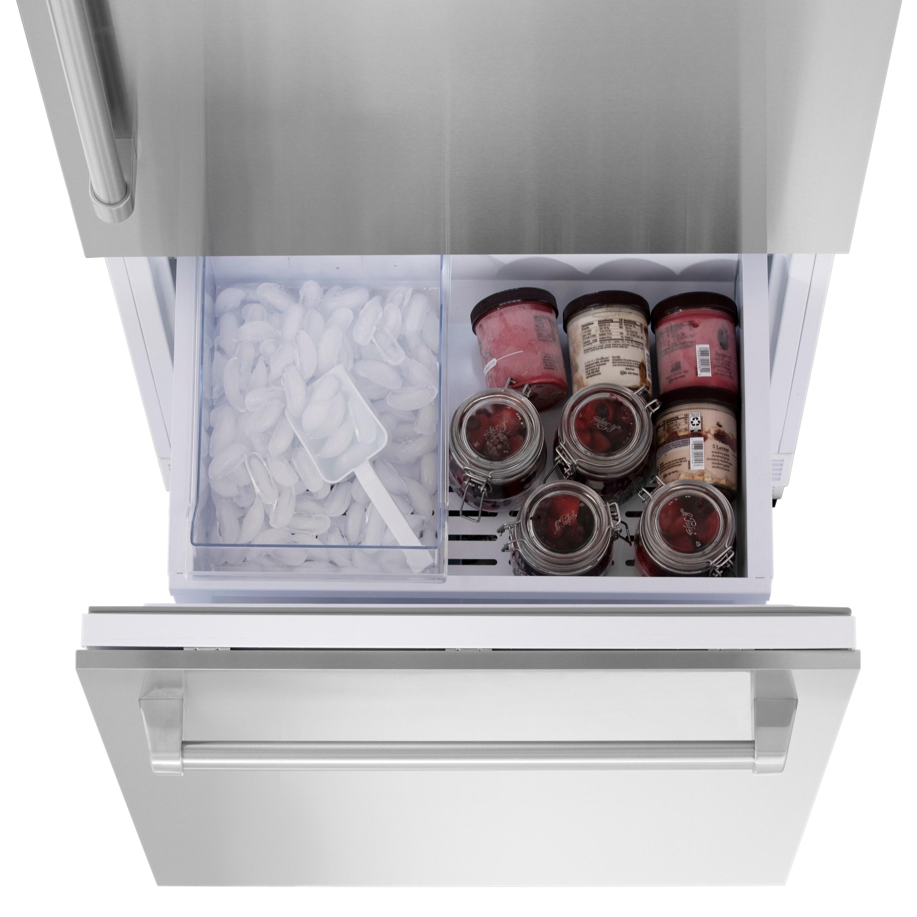 ZLINE KITCHEN AND BATH RBIV30 bottom freezer built in refrigerator
