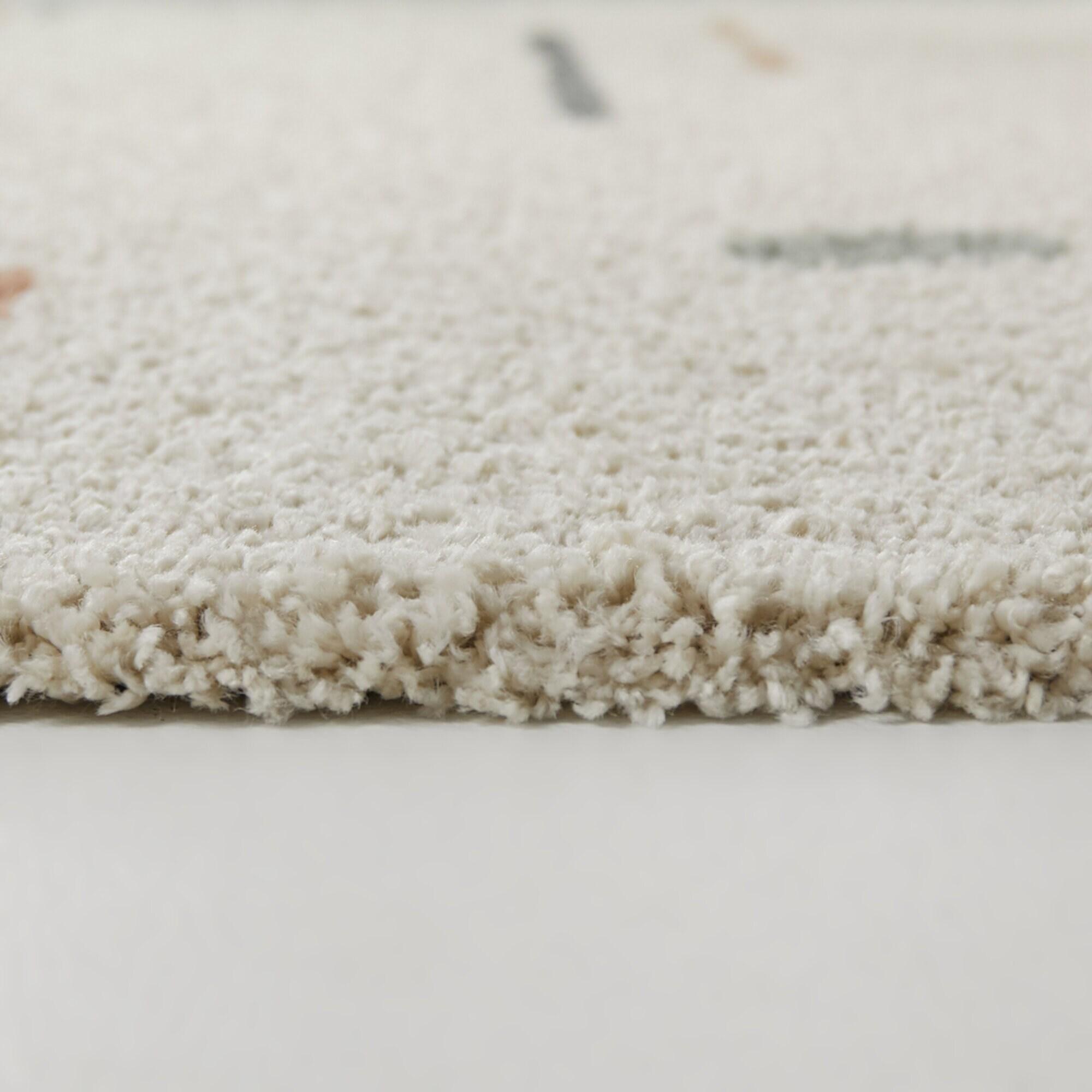 4'4"x6' Rupa Boho Moroccan Kids' Area Rug Cream - Balta Rugs