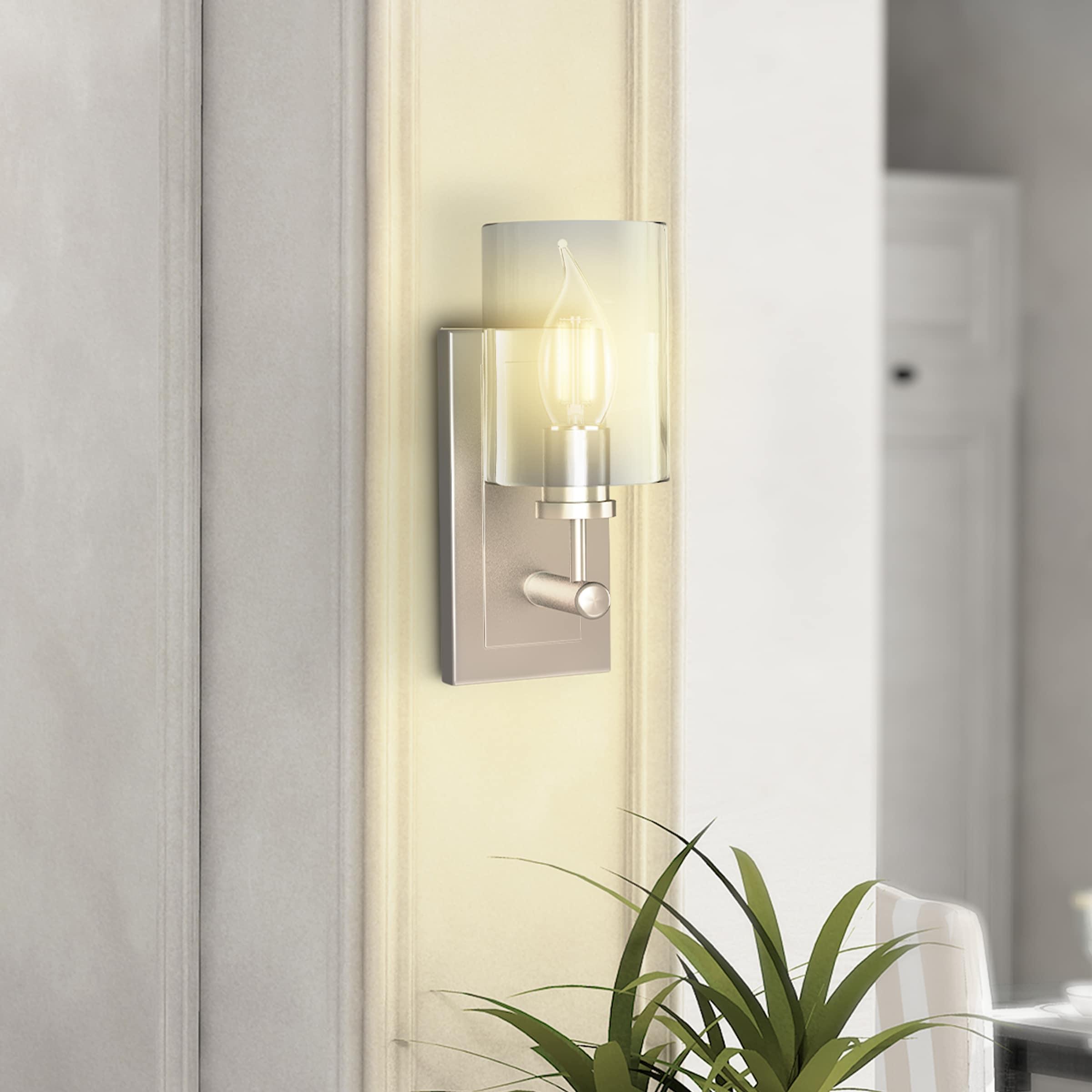 Feit Flame Tip E12 (Candelabra) LED Bulb Soft White 60 Watt Equivalence 2 pk