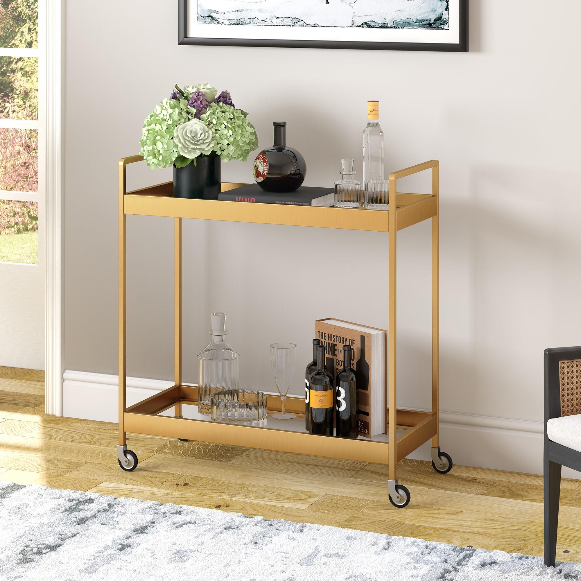 Apprentice Metal Bar Cart