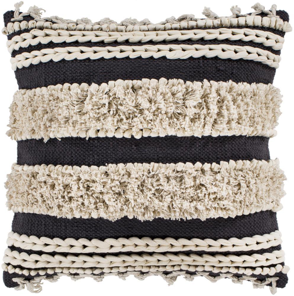 Venora Striped Cotton Throw Pillow