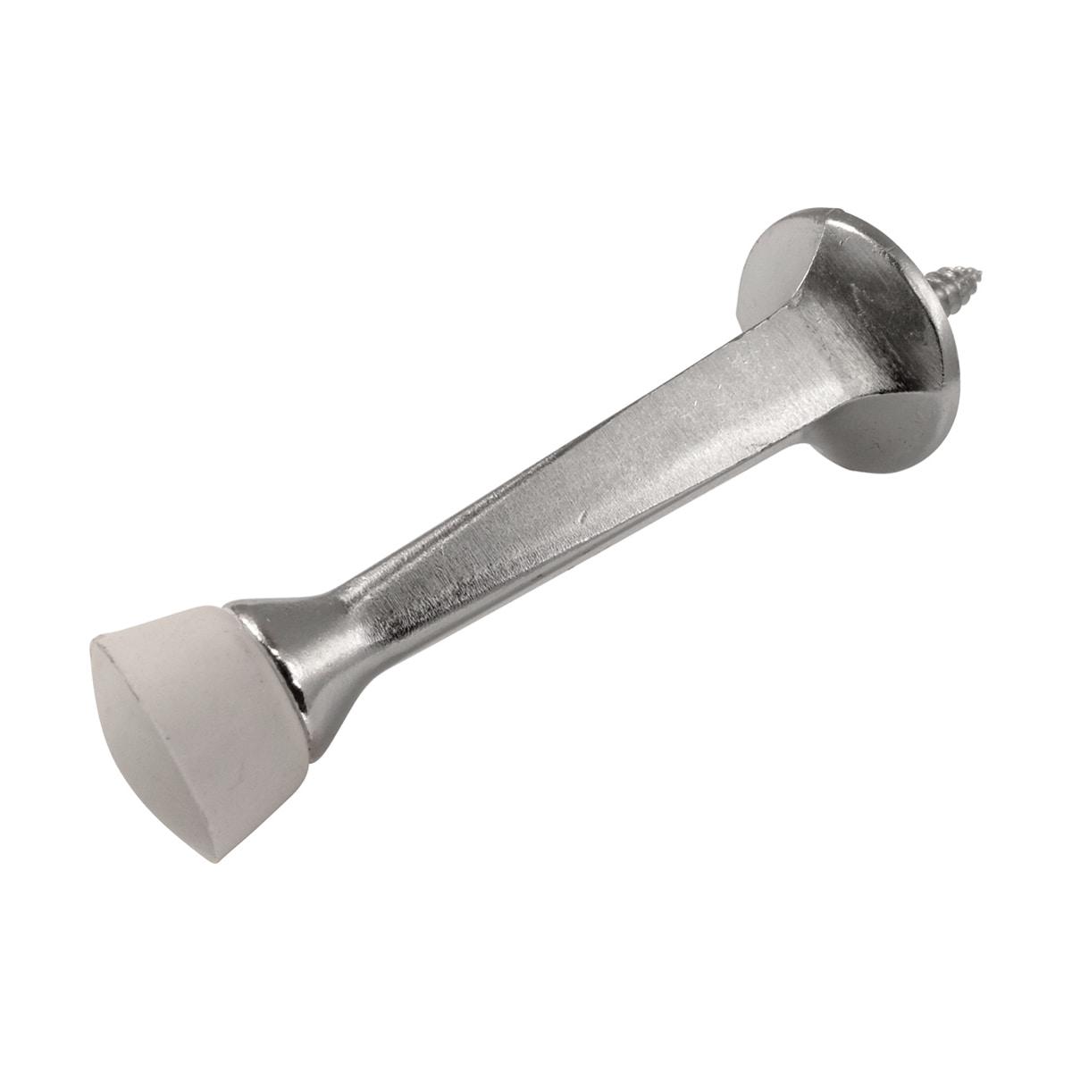 Door Stops Collection Rigid Door Stop 2-7/8 Inch Satin Nickel Finish