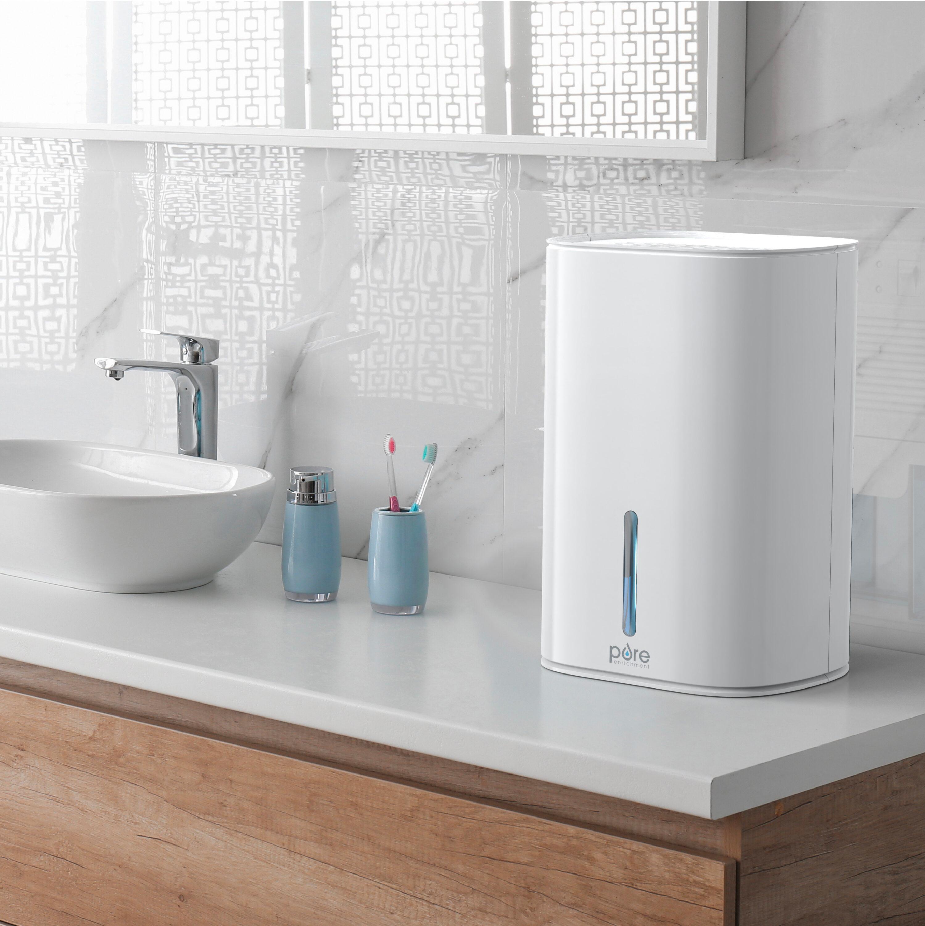 Pure Enrichment 0.625 Pint Mini 200 Sq. Ft. Dehumidifier & Reviews | Wayfair