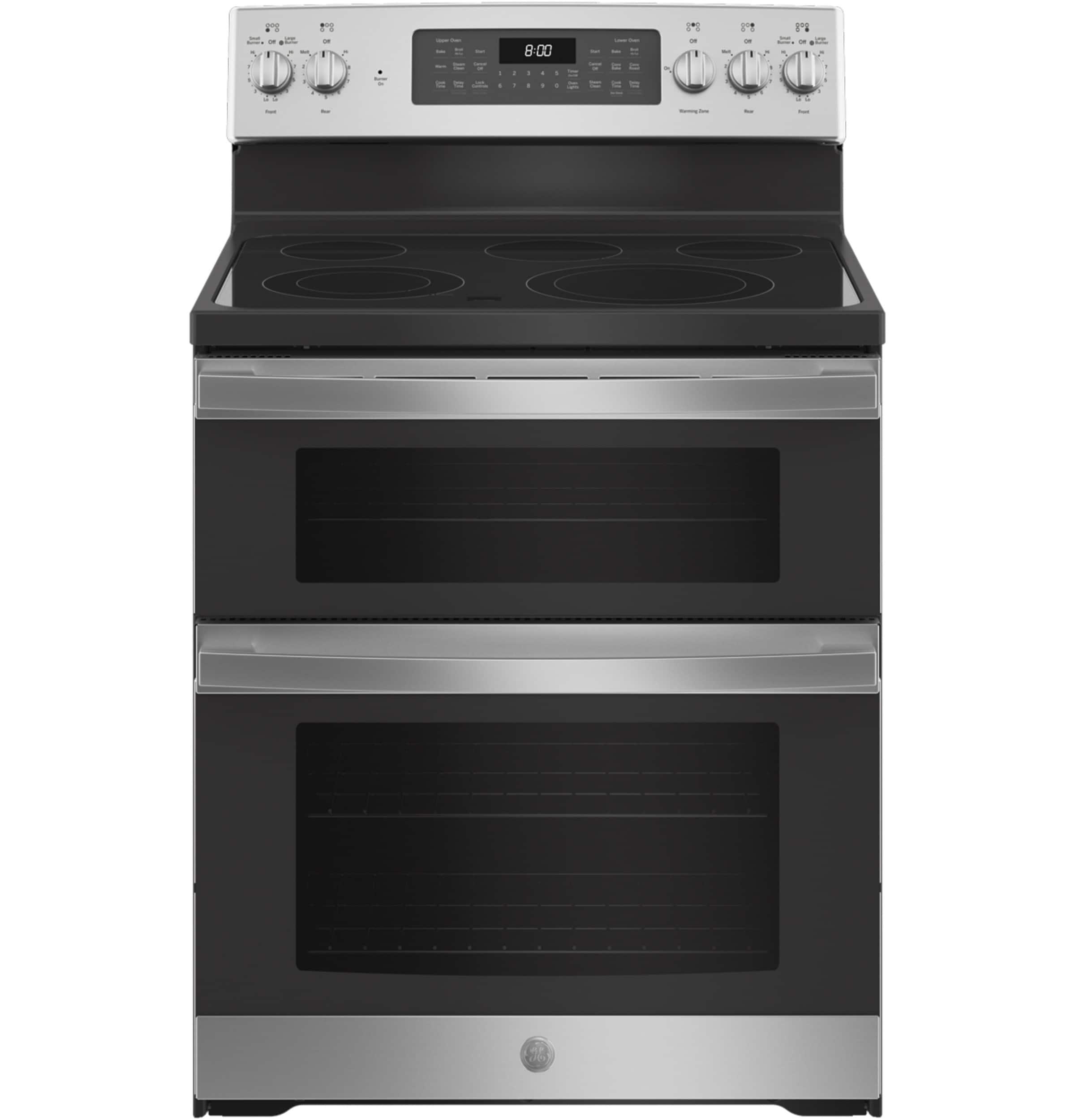 GE Appliances 30" 6.6 cu. ft. Freestanding Electric Range with 5 Elements and Convection Oven