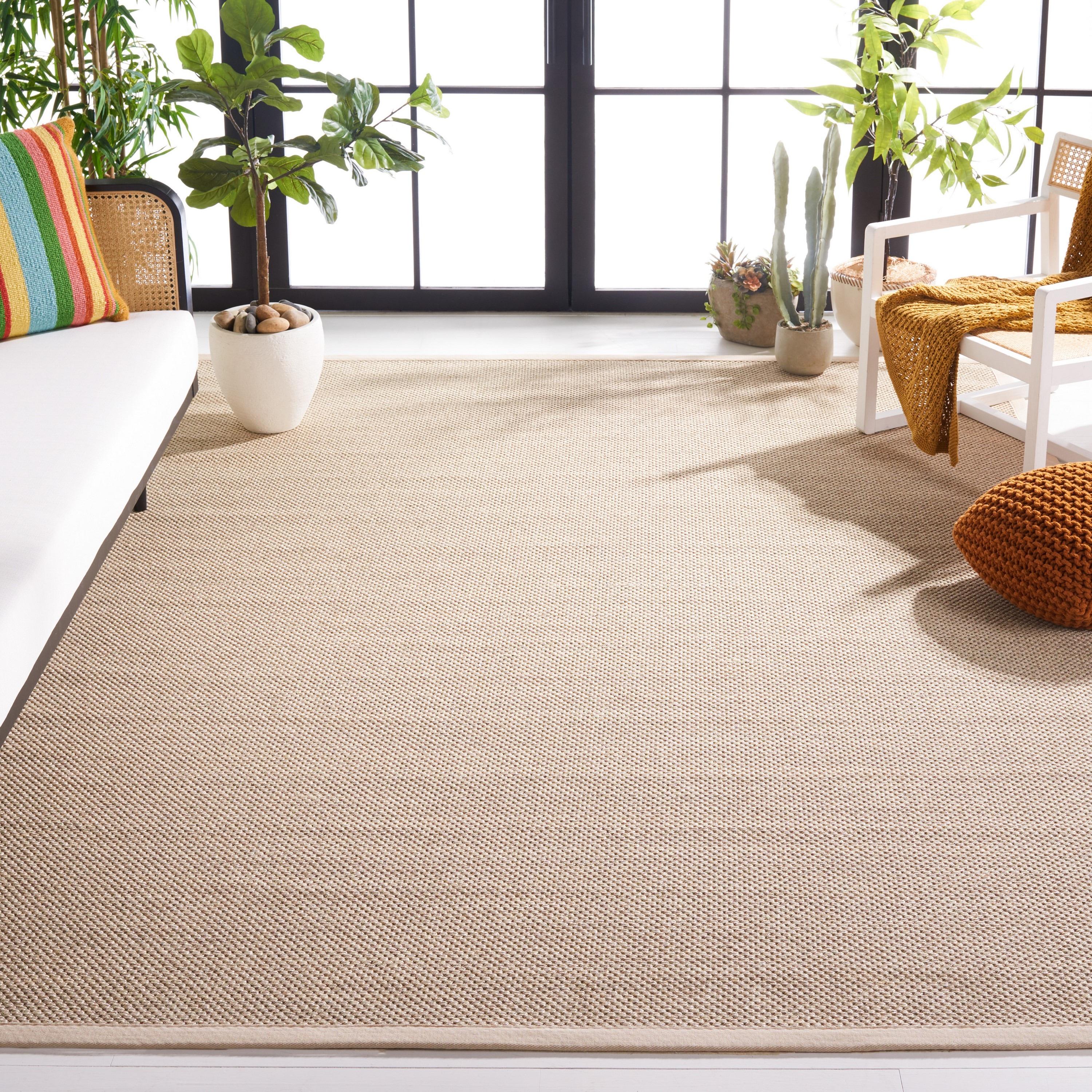Natural Fiber NF143 Power Loomed Indoor Area Rug - Marble/Beige - 10'x14' - Safavieh