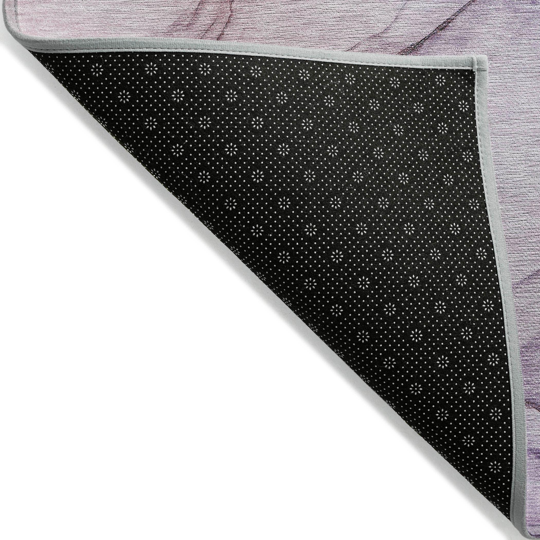 Addison Rugs Chantille Indoor/Outdoor Transitional Watercolors Purple Washable Rectangle Rug, 2'6" x 3'10"