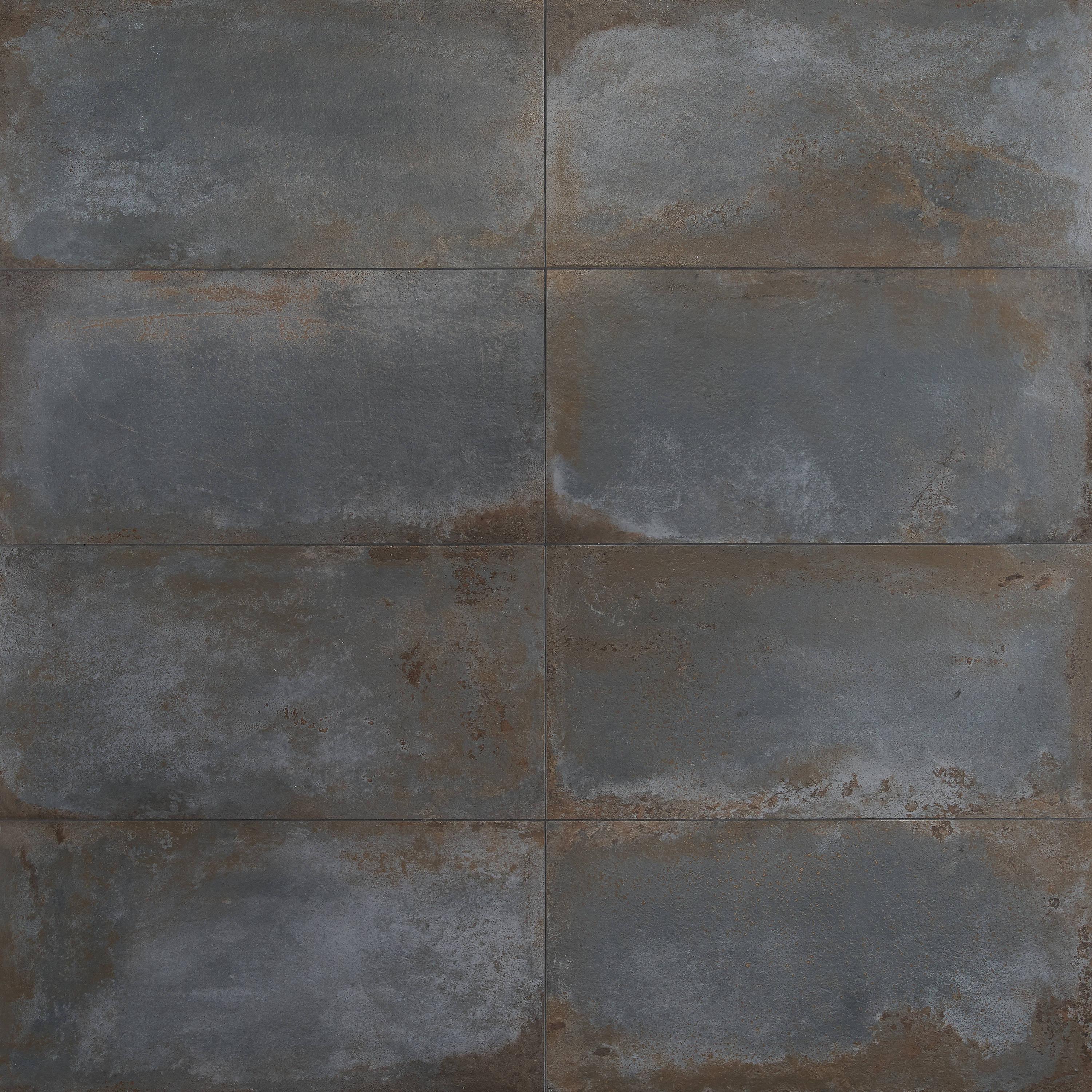 Angela Harris Fuller 12" x 24" Matte Cement Look Porcelain Wall & Floor Tile (11.62 Sq. Ft. / Case)