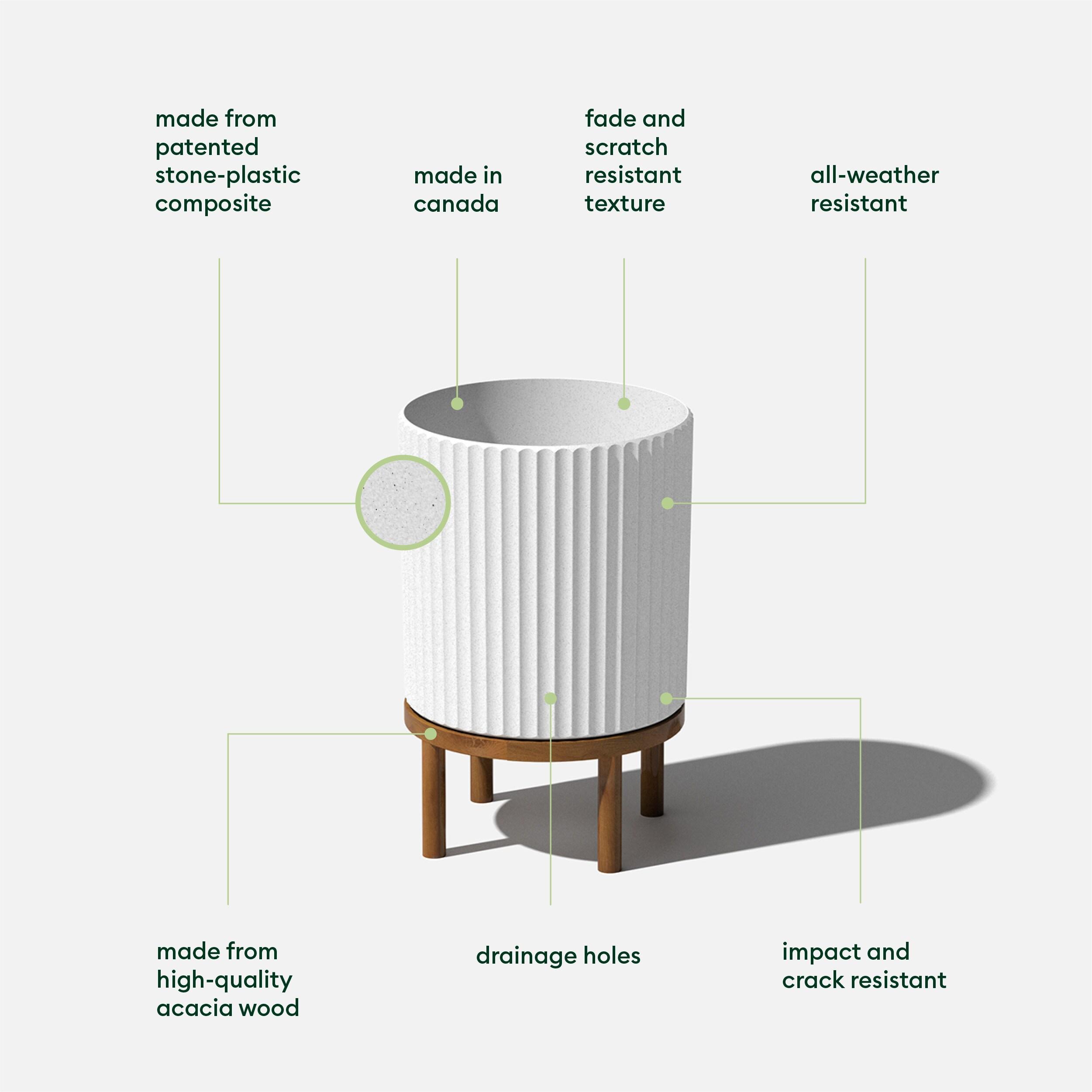 Demi Series Planter with Stand