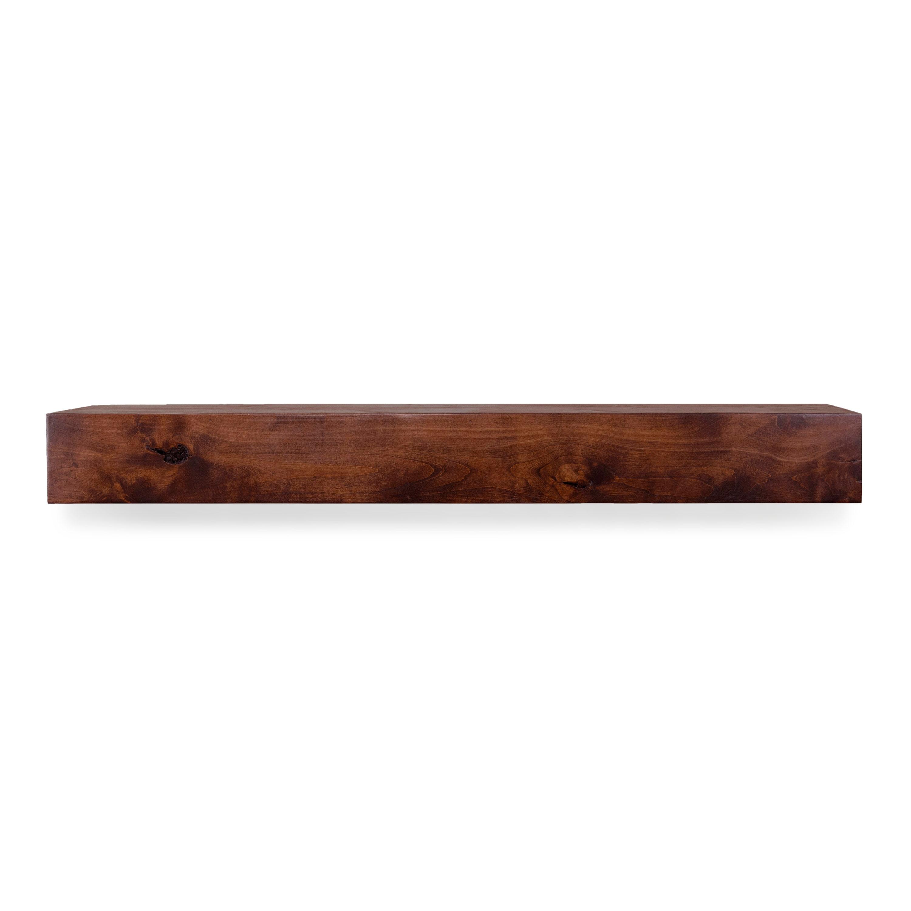 Dogberry Collections Modern Farmhouse Fireplace Shelf Mantel