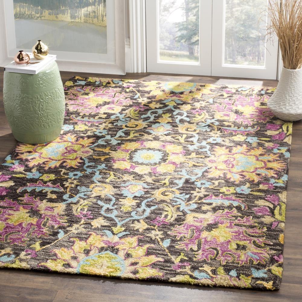 Blossom BLM455 Hand Tufted Area Rug  - Safavieh