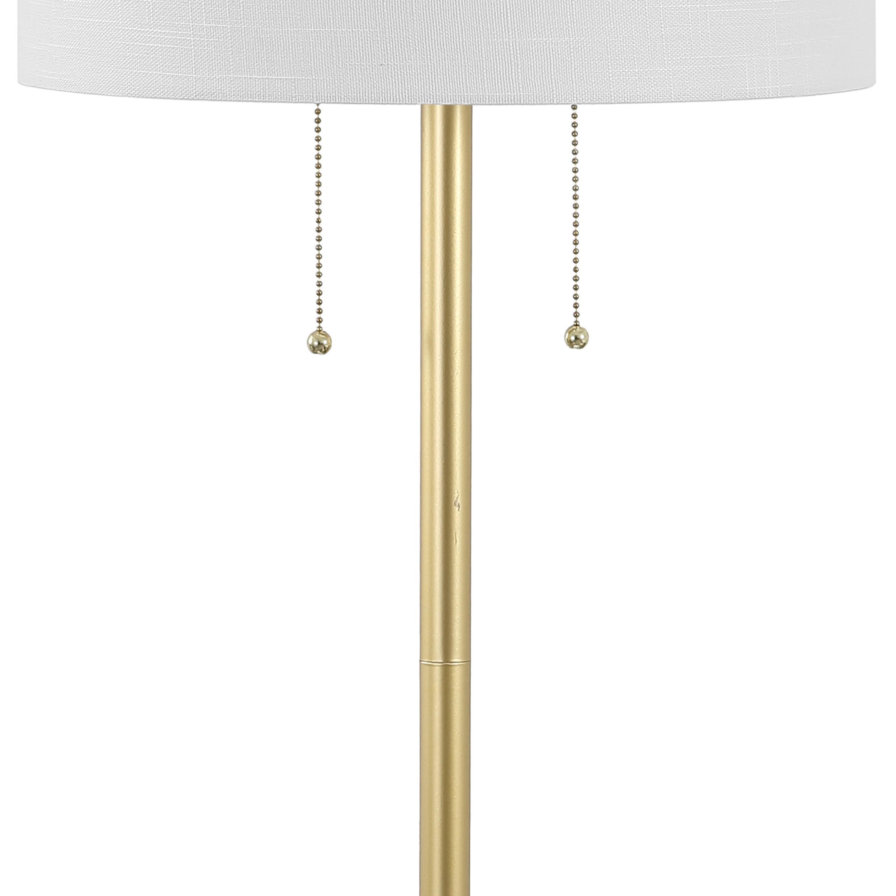 Jonathan Y Newman Metal Led Floor Lamp