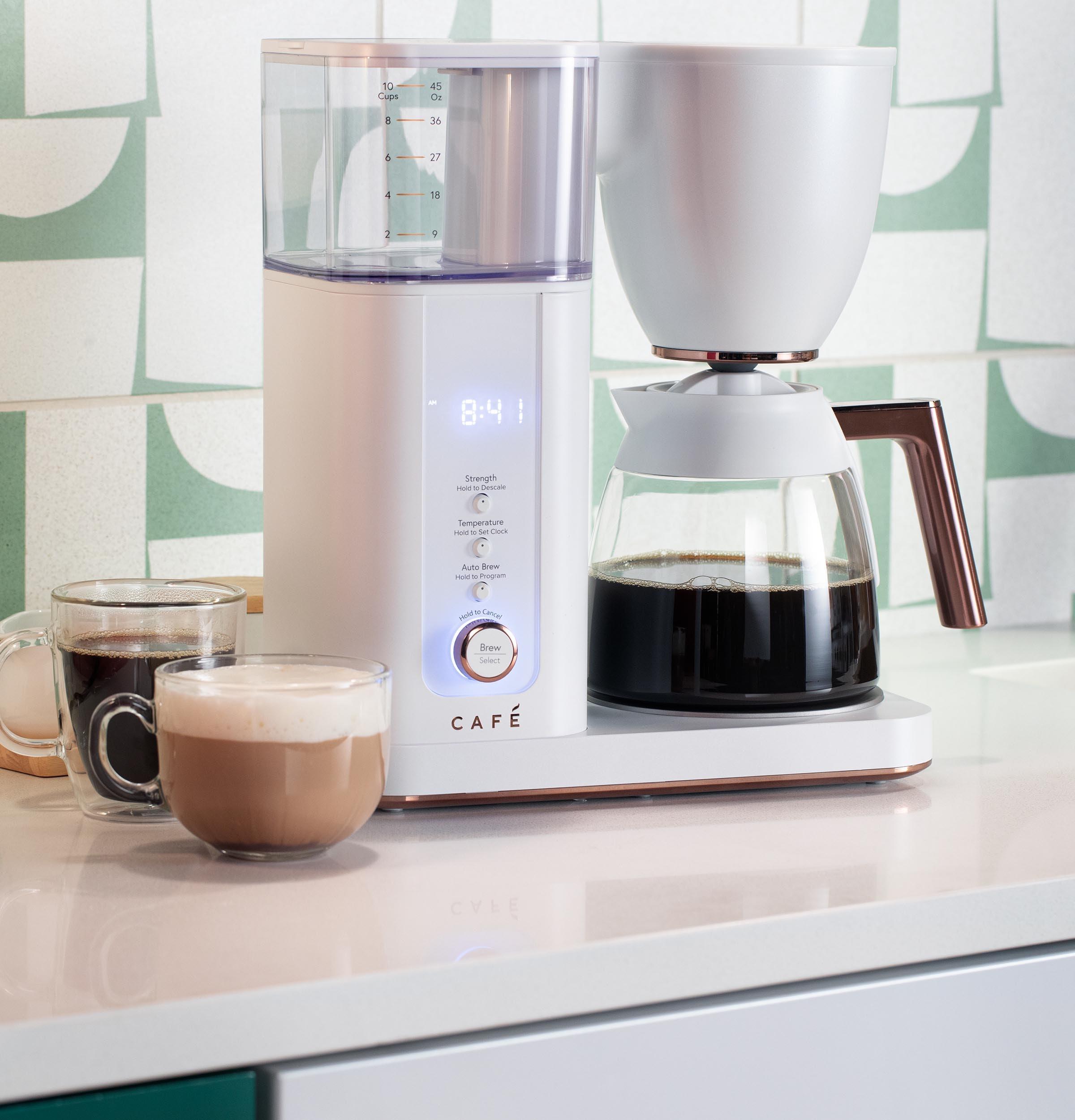 Café 10-Cup Specialty Drip Coffee Maker with Glass Carafe