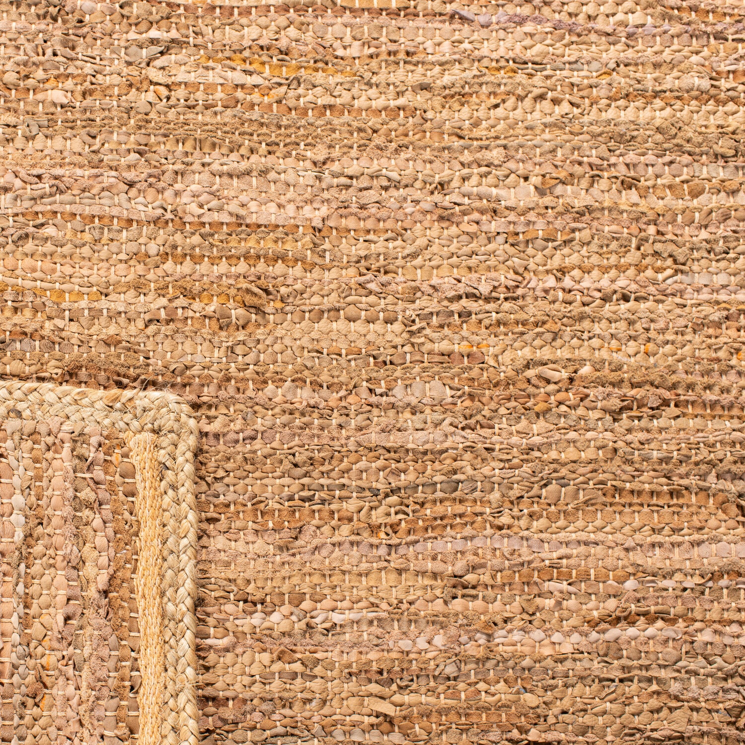 Cape Cod CAP901 Woven Indoor Area Rug - Camel/Natural - 5'x8' - Safavieh