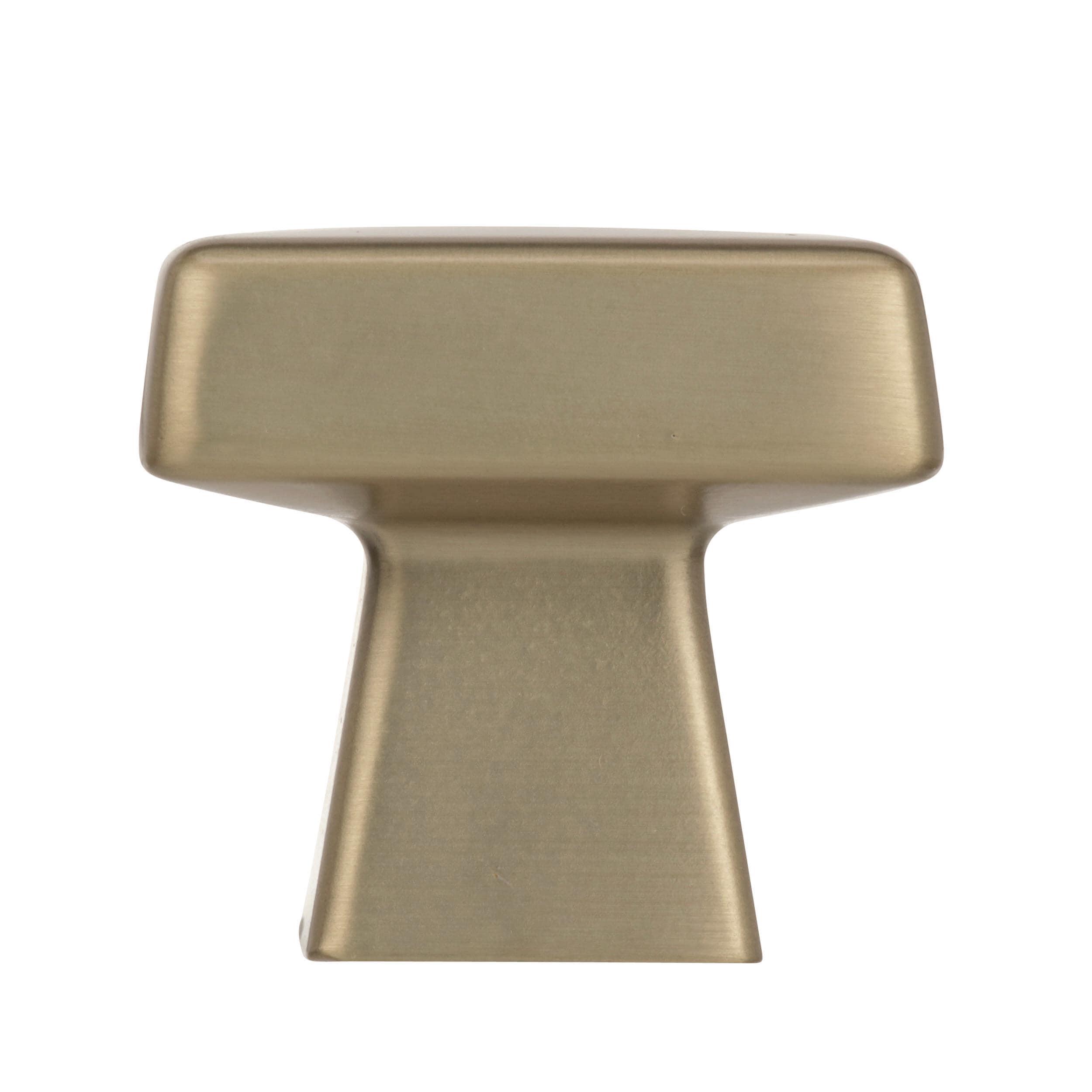 Amerock Blackrock 1-1/2 inch (38mm) Length Golden Champagne Cabinet Knob