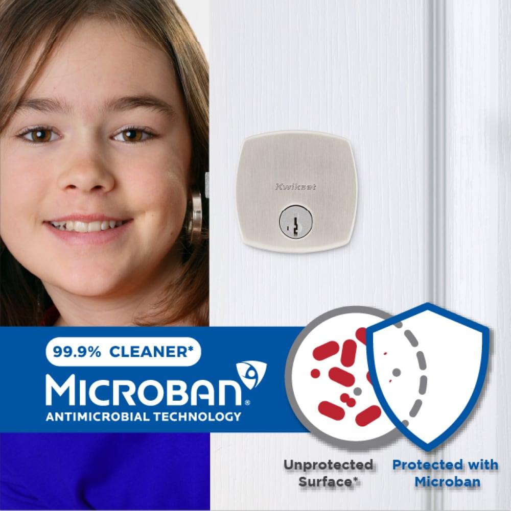 Midtown Interior Knob With Deadbolt Reversible Entry Set