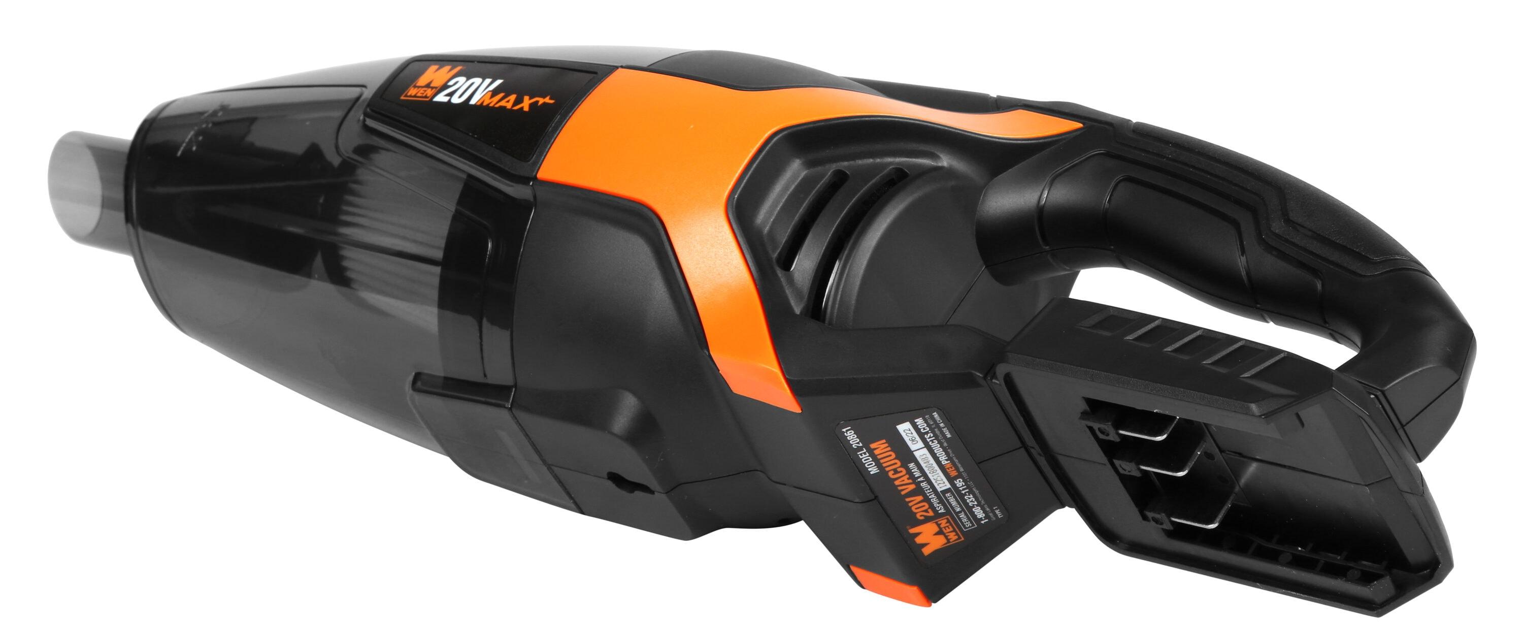 WEN 20V Max Cordless Handheld Vacuum Cleaner Kit (Tool Only – Battery Not Included)