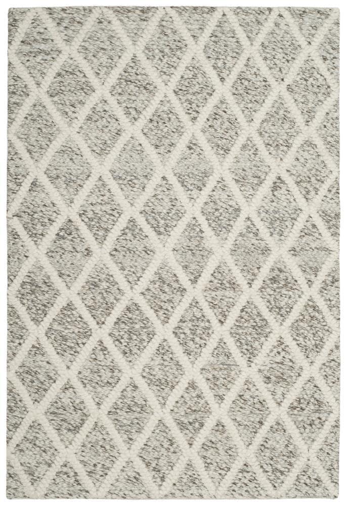 Natura NAT711 Hand Woven Indoor Area Rug - Ivory/Stone - 4'x6' - Safavieh.