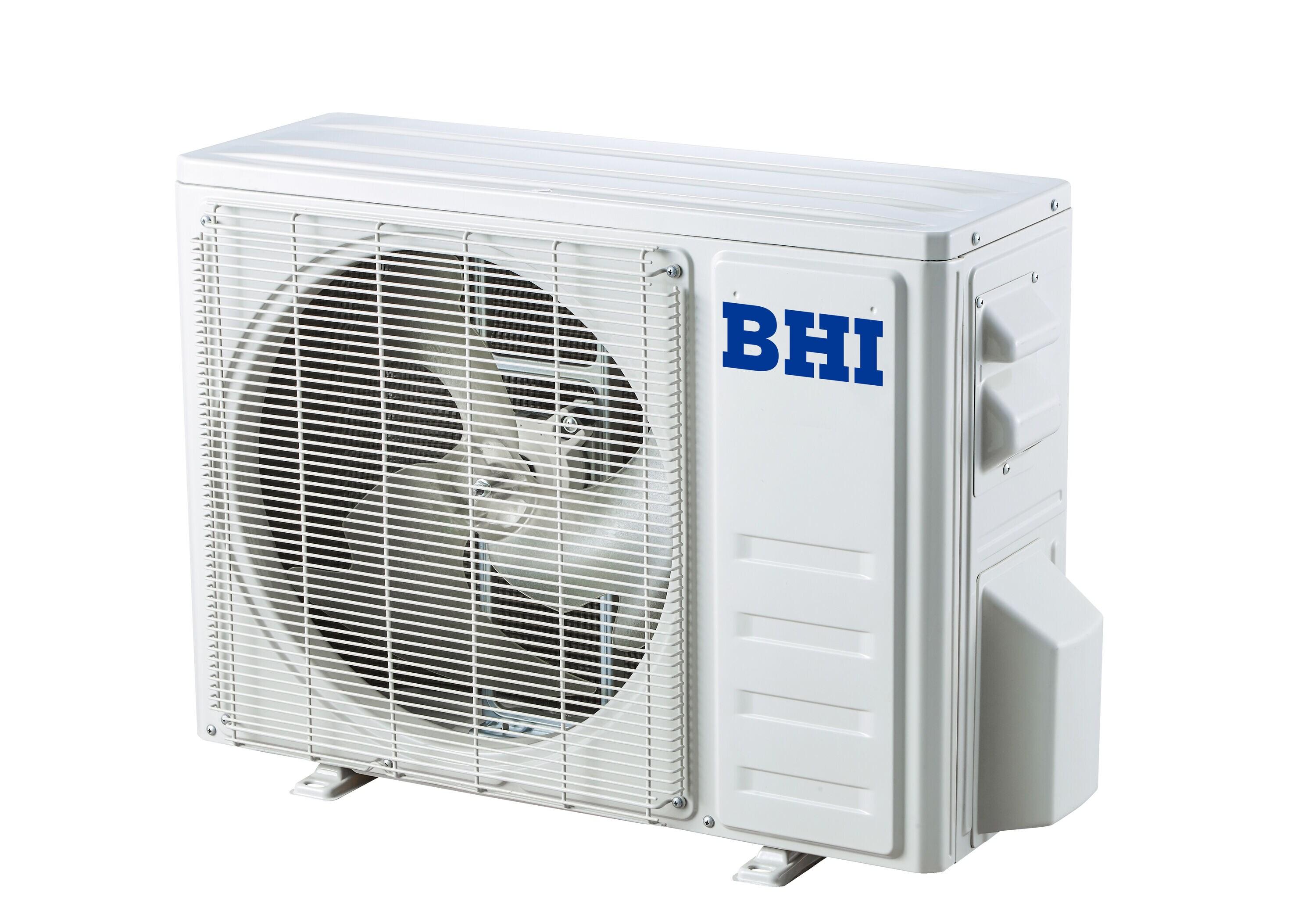 BHI 12000 BTU Wi-Fi Connected Ductless Mini Split Air Conditioner for 600 Square Feet with Heater and Remote Included