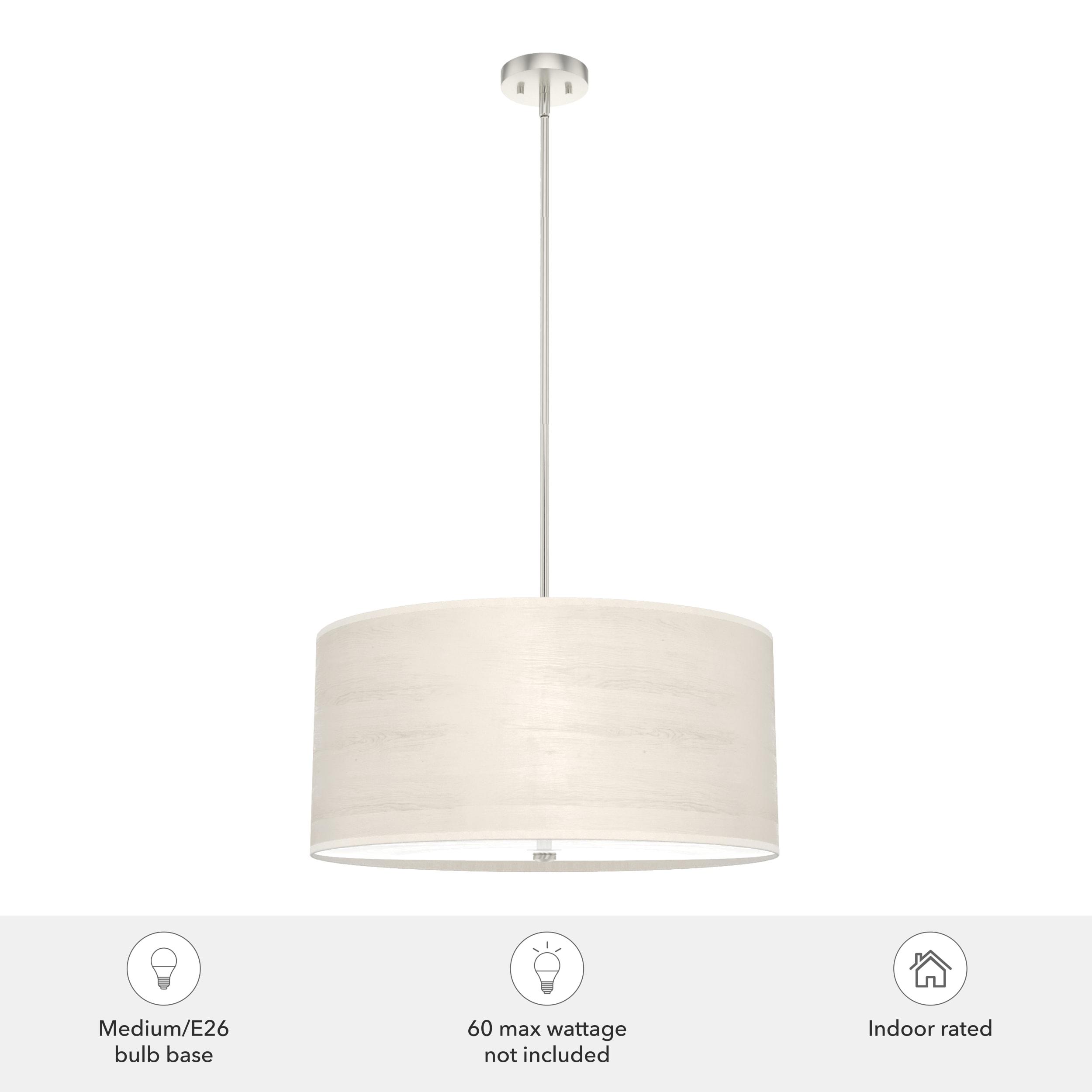 Solhaven 4 - Light Shaded Drum Pendant