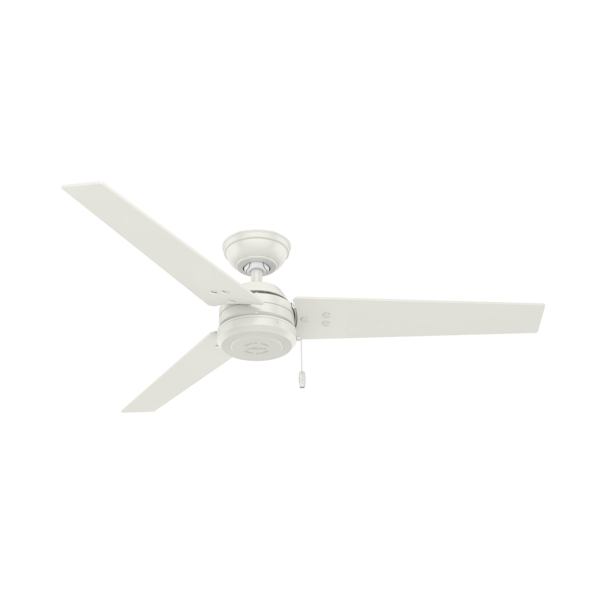 52" Cassius 3 - Blade Outdoor Standard Ceiling Fan with Pull Chain