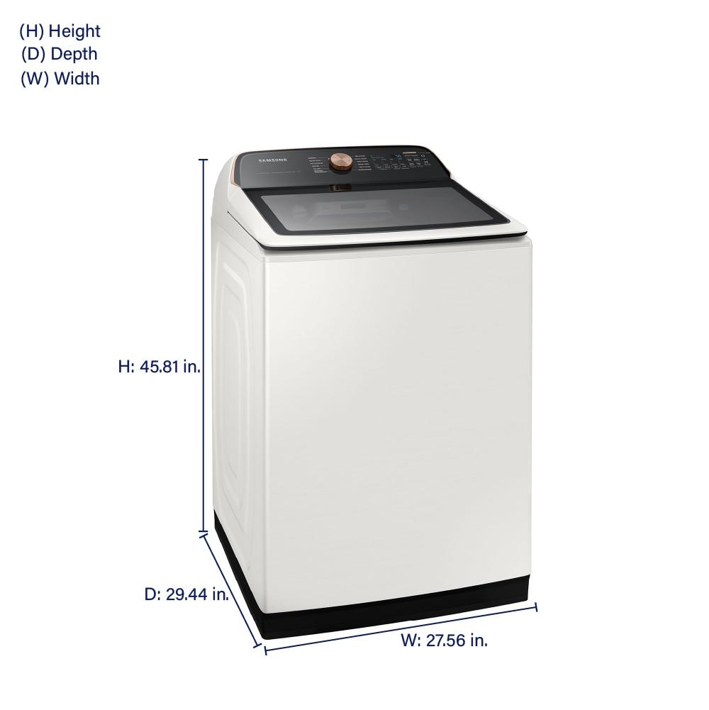 Samsung Samsung 5.5 cu. ft. Extra-Large Capacity Smart Top Load Washer with Auto Dispense System WA55CG7500AEUS