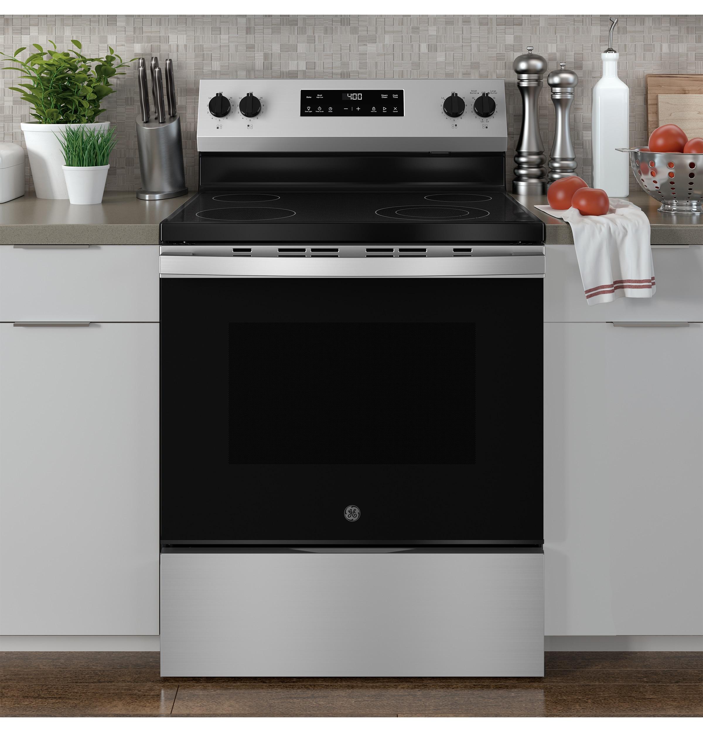 GE 30" Free-Standing Electric Range