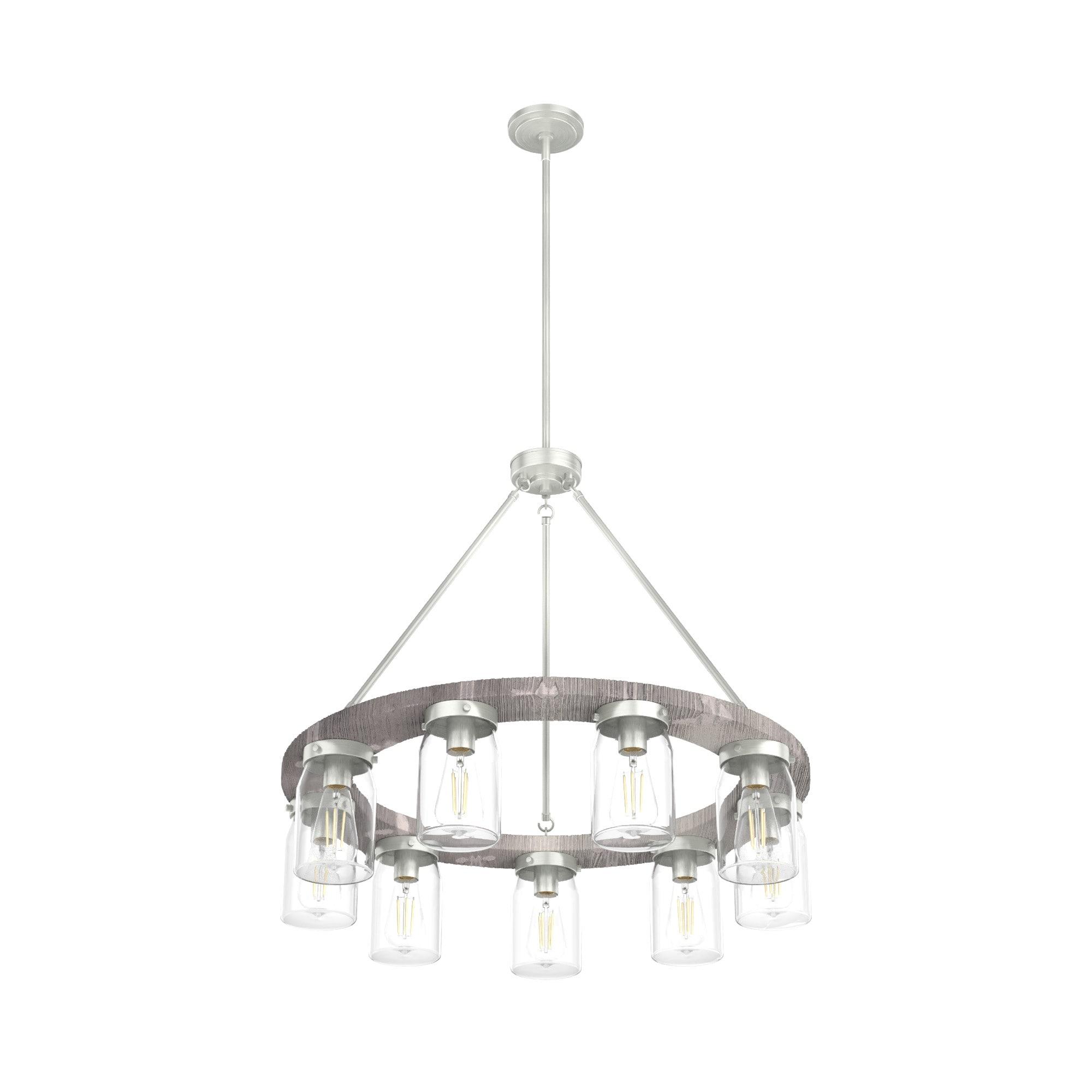 Devon Park 9 - Light Candle Style Chandelier