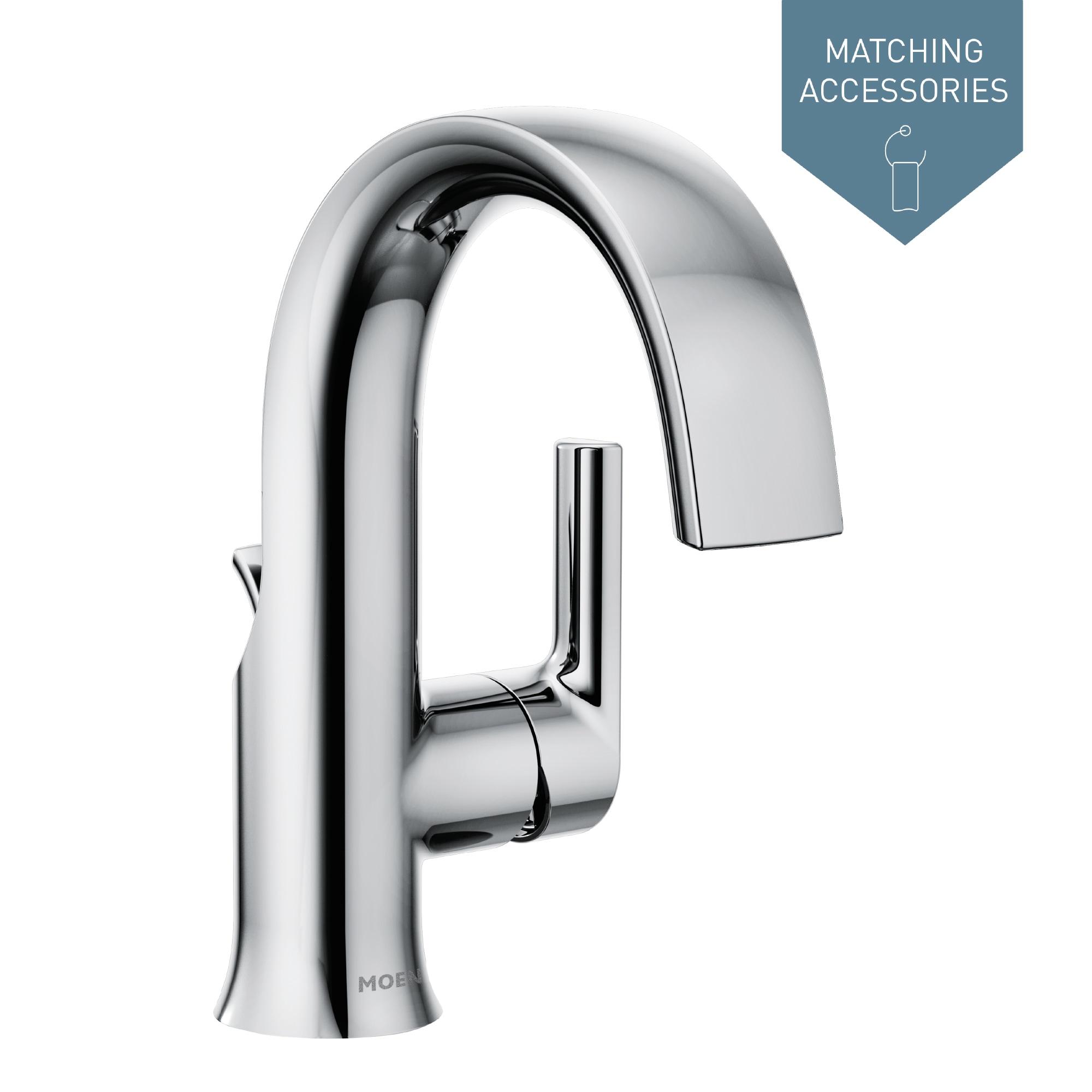 Doux Single Hole Bathroom Faucet with Drain Assembly
