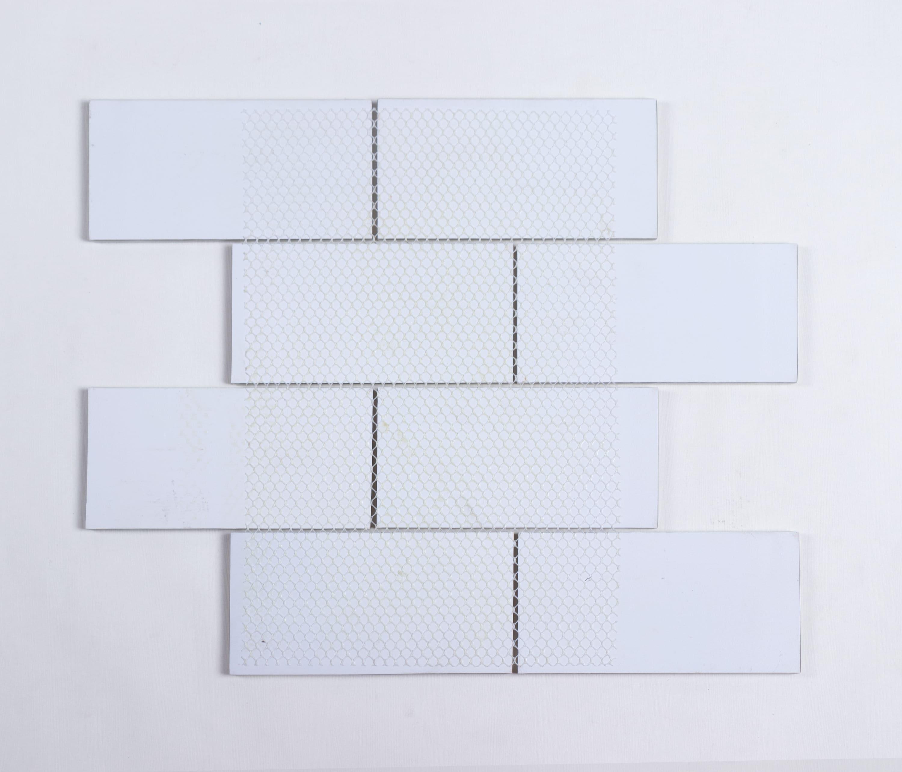 Premium 3" x 6" Straight Edge Glass Mosaic Subway Tile