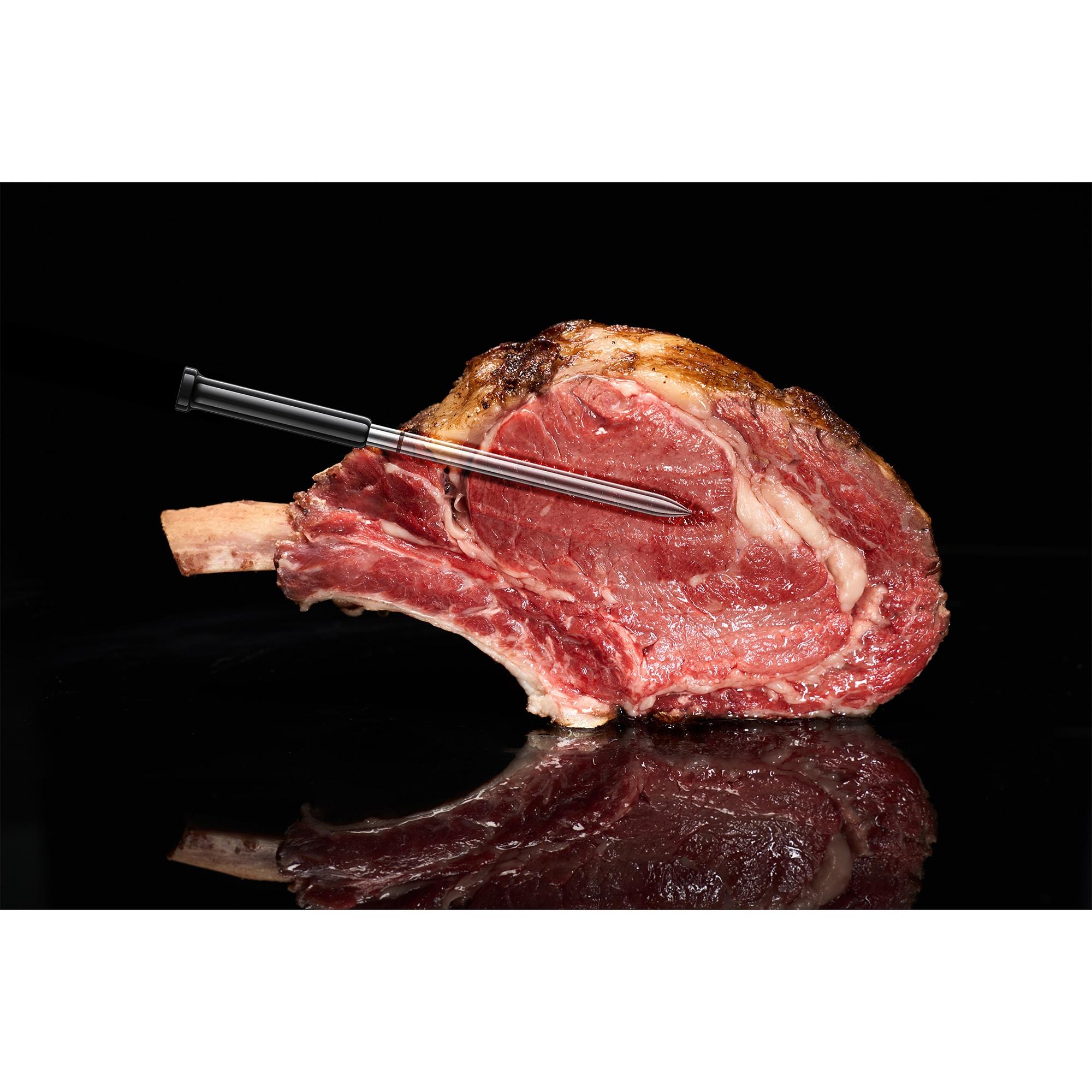 Typhur Sync Dual Wireless Meat Thermometer, Digital Food Cooking Thermometer with Bluetooth 5.4, Wifi Unlimited Range, Smart Base for Kitchen, Grill, BBQ, Oven