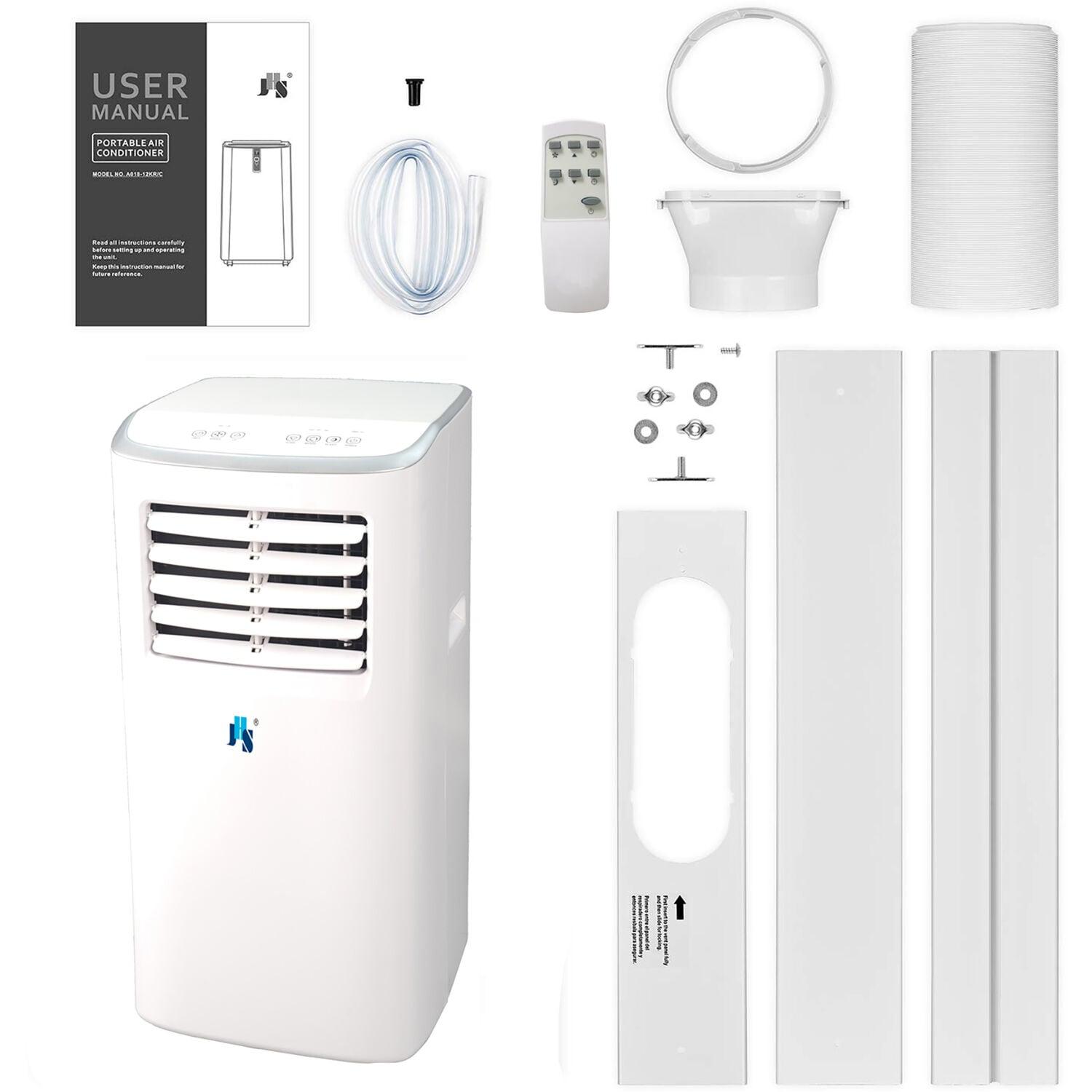 JHS 5,000 BTU (7,000 BTU ASHRAE) Portable Air Conditioner, Rooms up to 250 Sq. ft., A019J-05KR