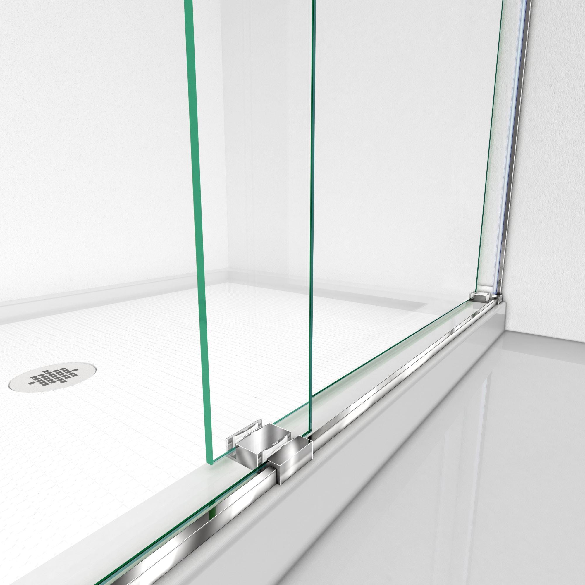 Essence-H 56" W x 76" H Semi-Frameless with ClearMax™ Technology Shower Door