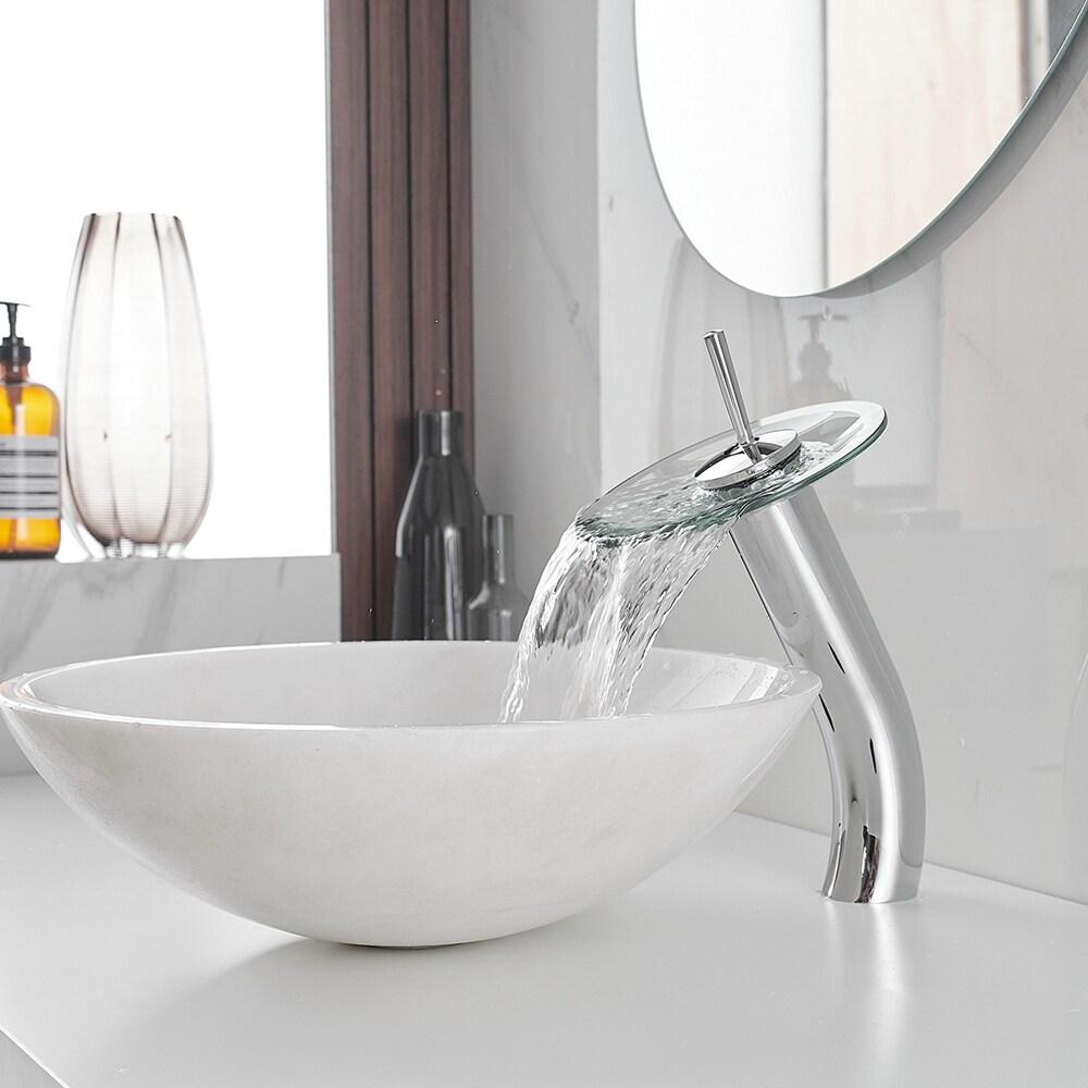Waterfall Vessel Bathroom Faucet