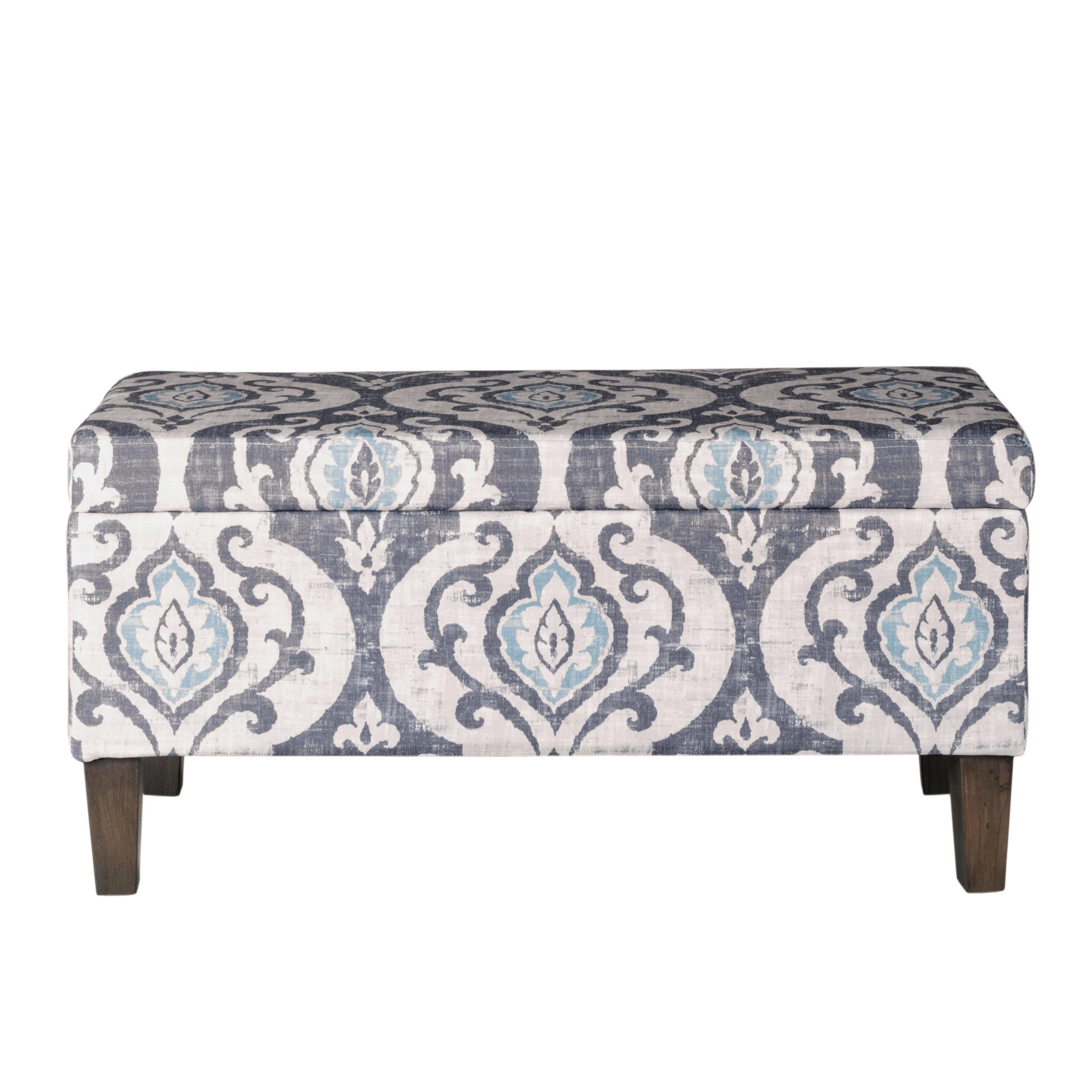 Chantrell 36" Wide Large Decorative Storage Bench