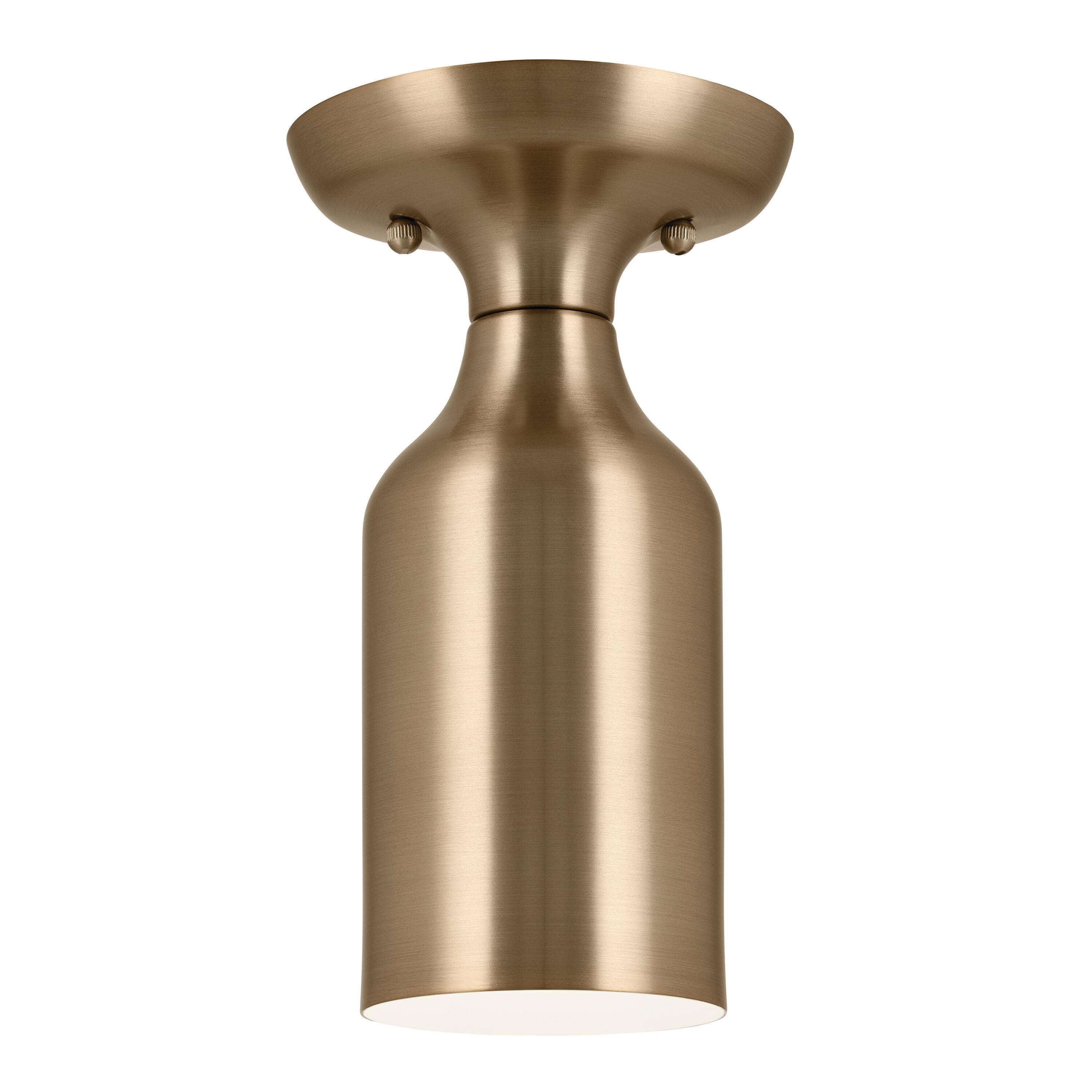Kichler Lighting Sisu 1 - Light Semi-Flush Mount in  Champagne Bronze