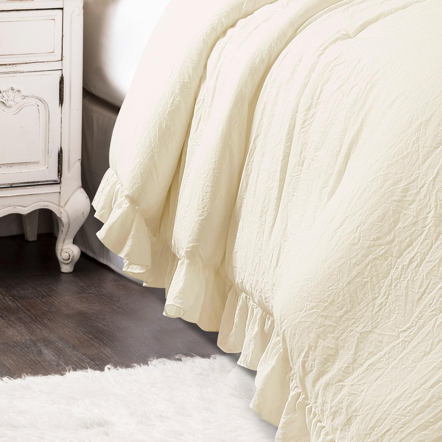 Lush Decor Reyna Microfiber 3 Piece Comforter Set
