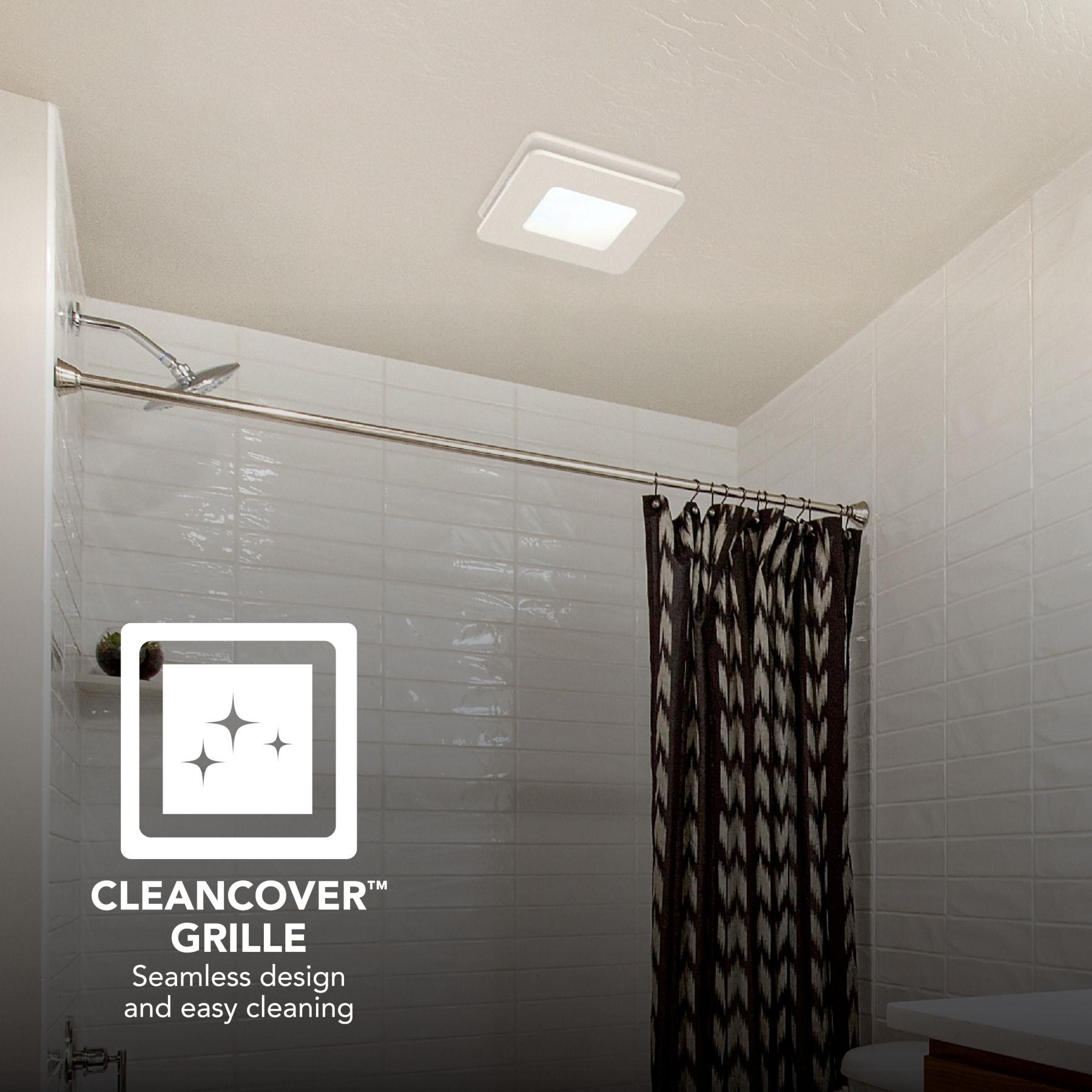 Broan Bel6 Roomside 60 Cfm 0.9 Sone Ceiling Mounted Energy Star Certified Bath Fan - White