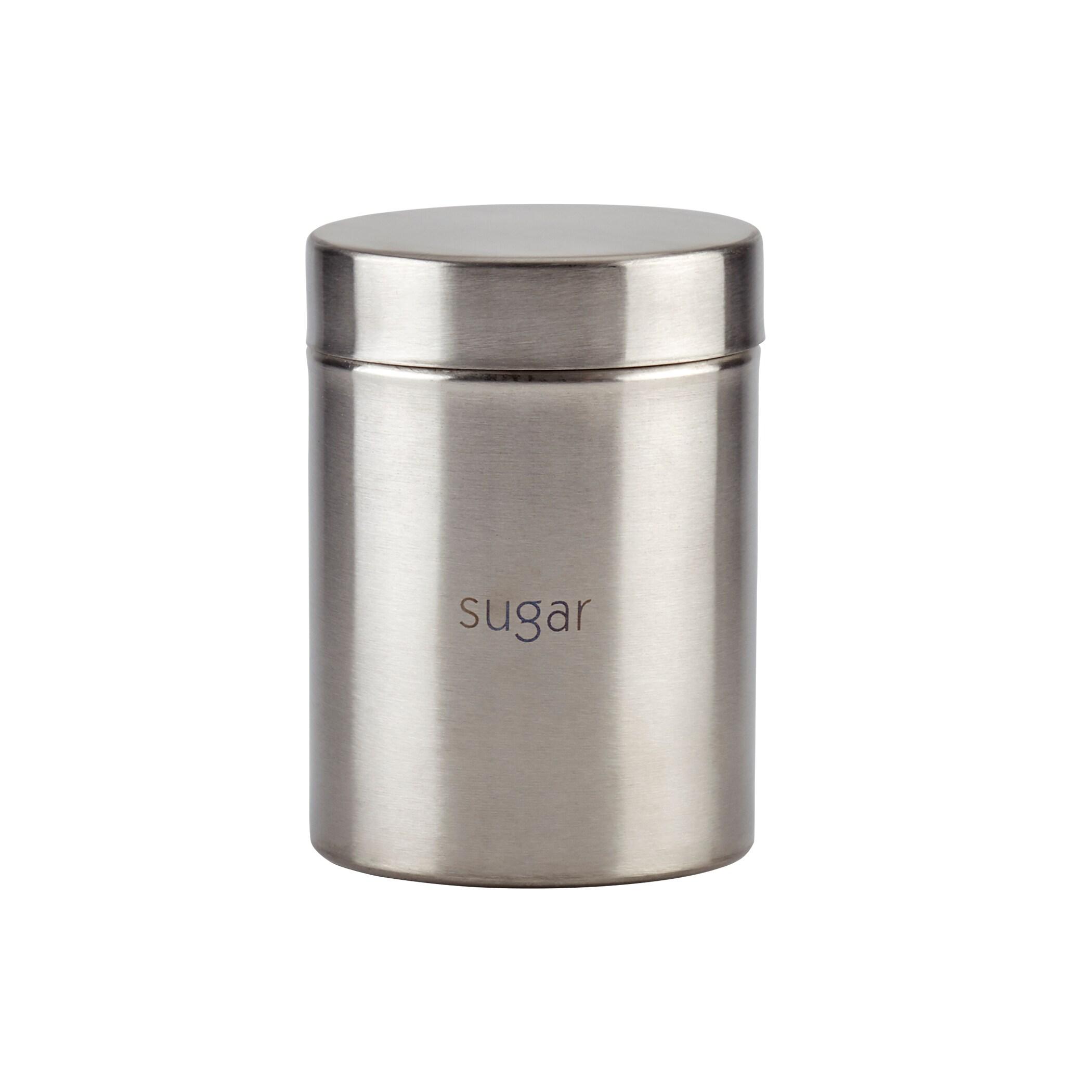 Basic Essentials Prep and Tools Basic Essentials 3 piece Stainless Steel Canister Set