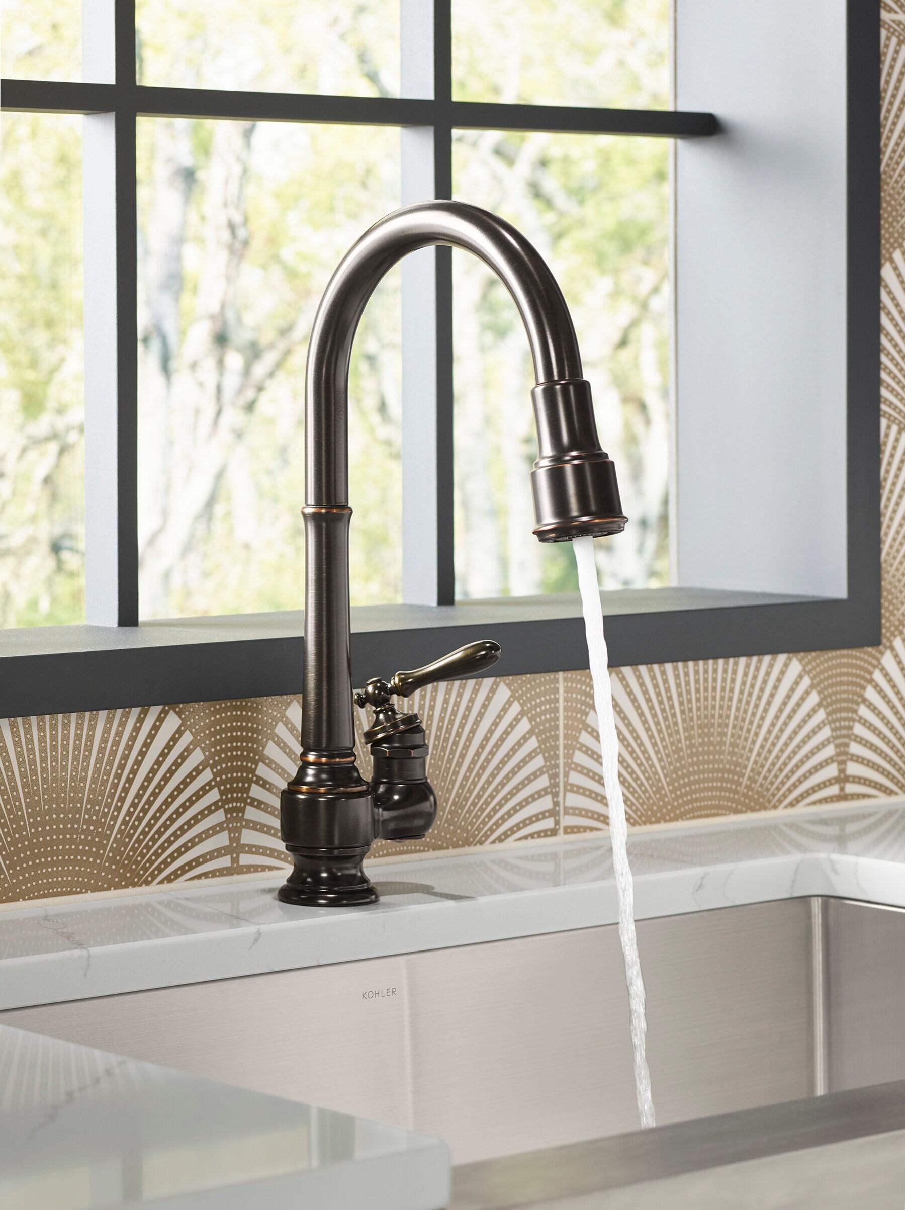 Artifacts Pull Down Bar Faucet