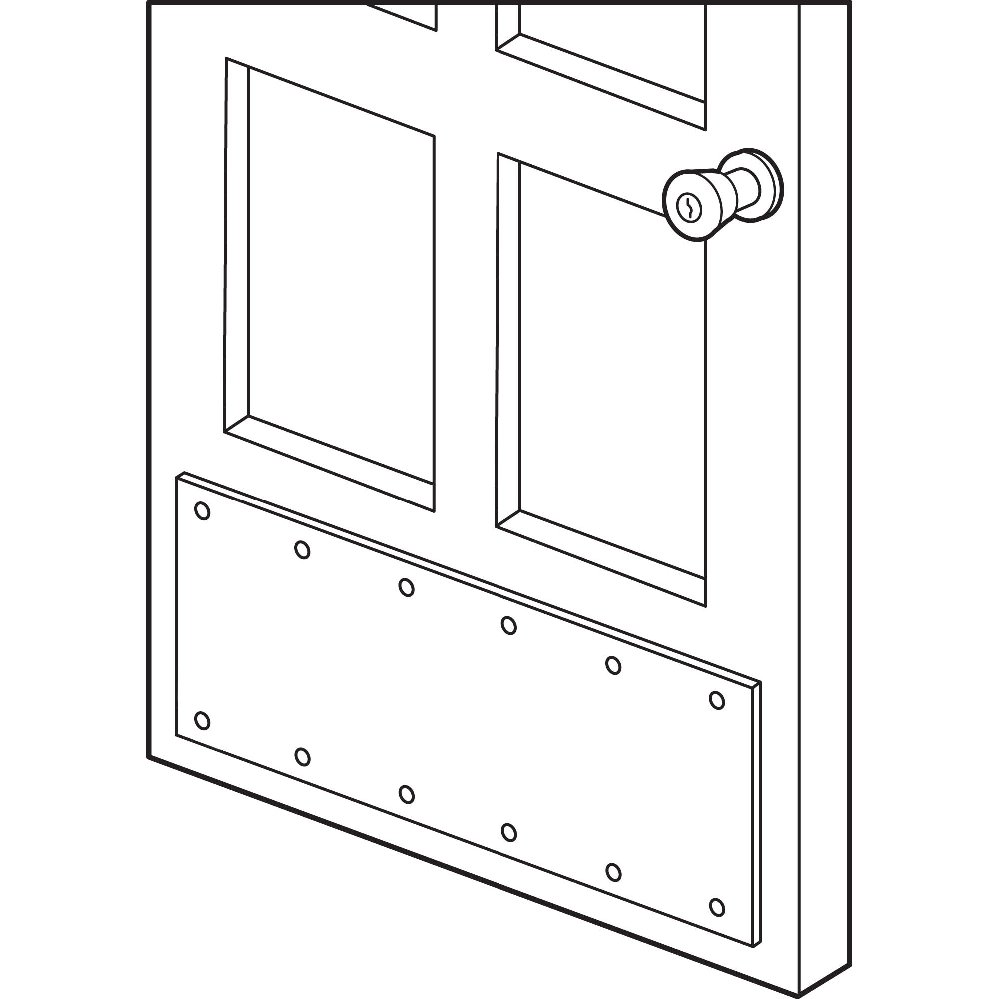 Prime-Line Door Kick Plate (Single Pack) | Wayfair