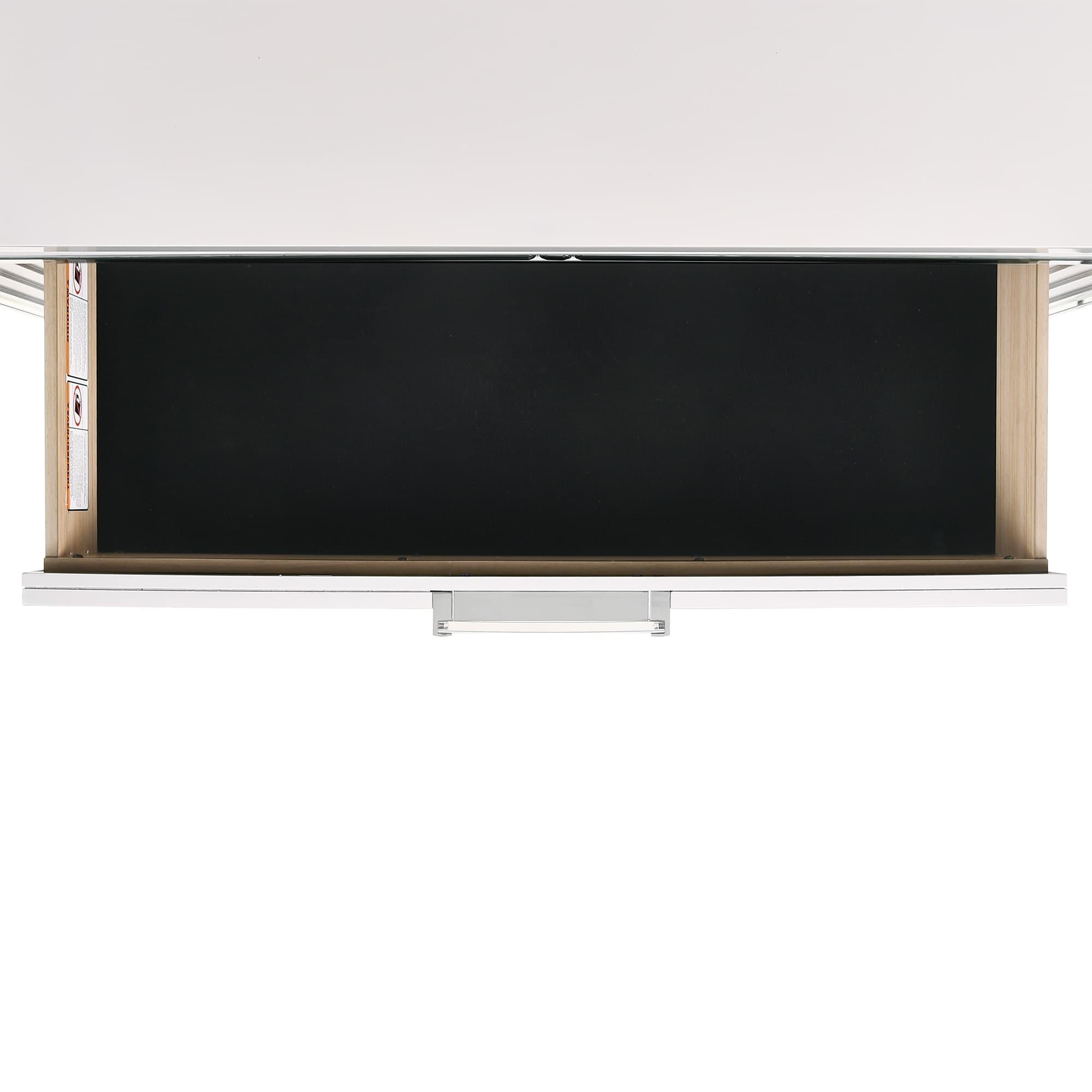 Picket House Furnishings Charlotte King Storage 4PC Bedroom Set in White