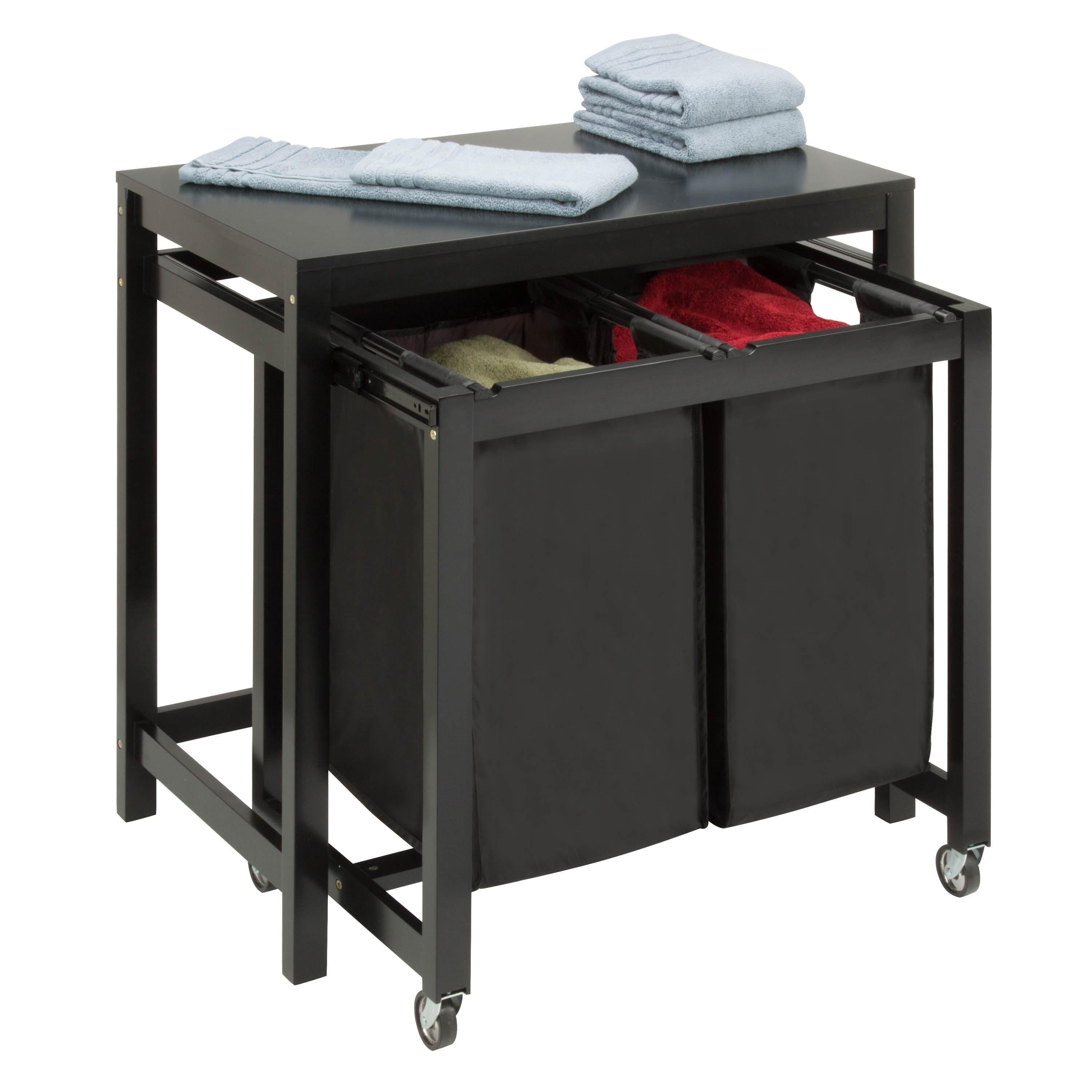 Rebrilliant Double Folding Laundry Sorter & Reviews | Wayfair