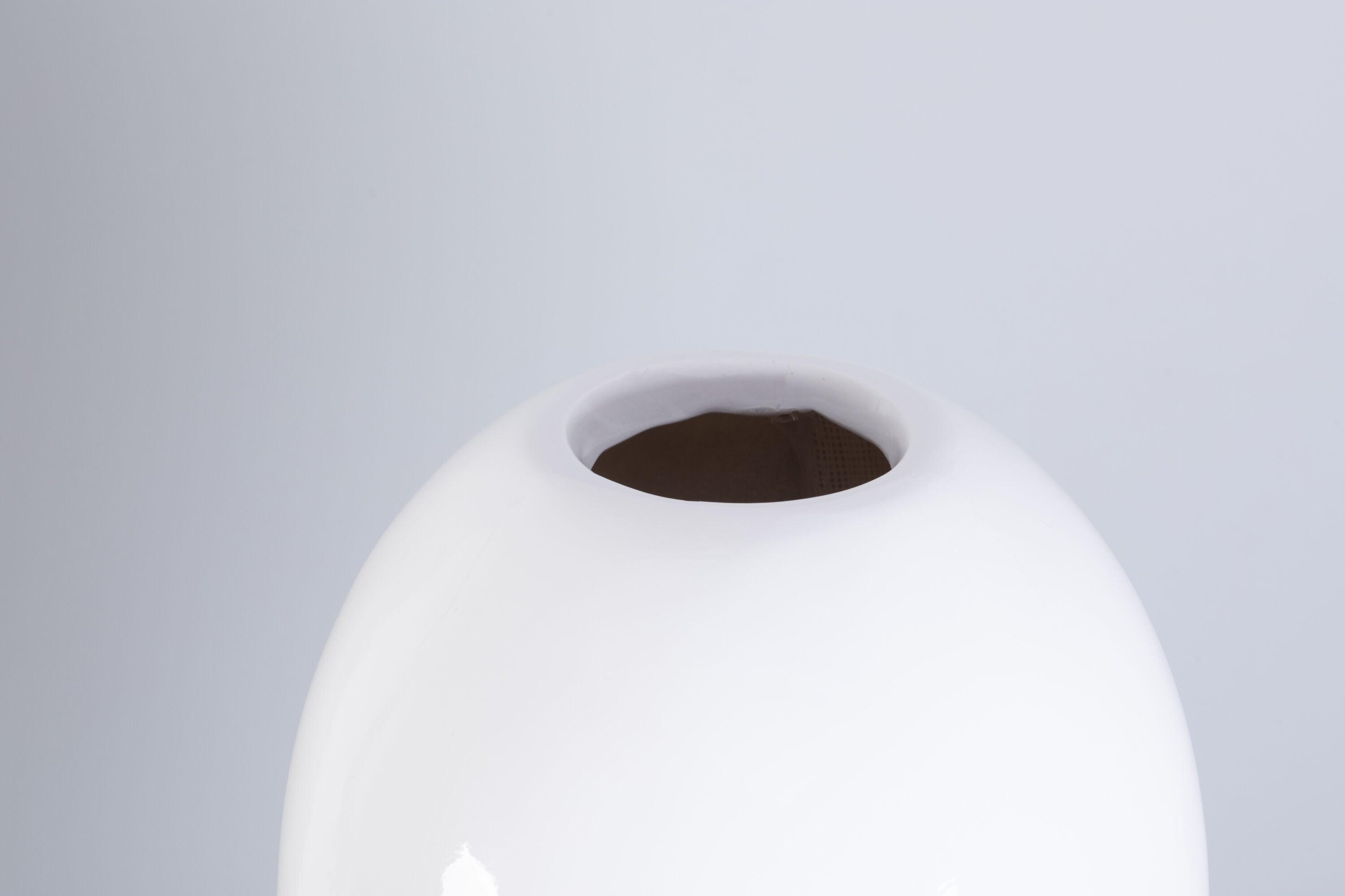 Uniquewise 39 Tall White Narrow Unique Fiberglass Modern Floor Vase