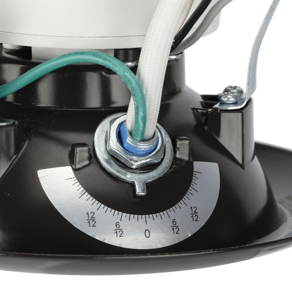 4-Inch Adjustable Eyeball 5-CCT Recessed Trim