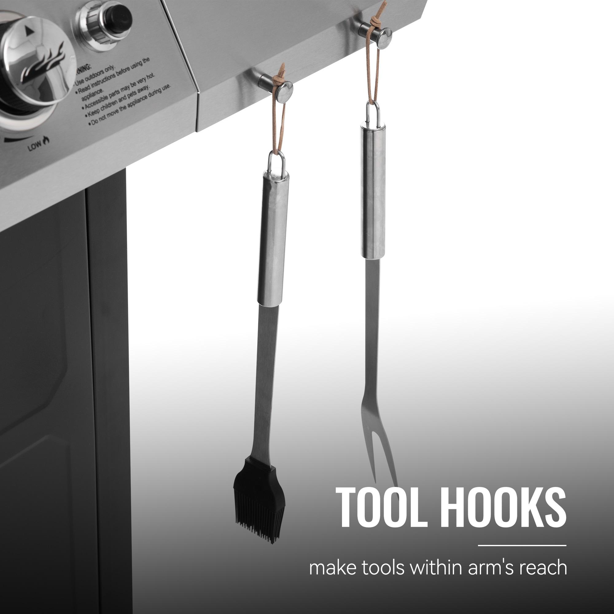 Royal Gourmet GA4400T Stainless Steel 4-Burner BBQ Gas Grill, 40,000 BTU