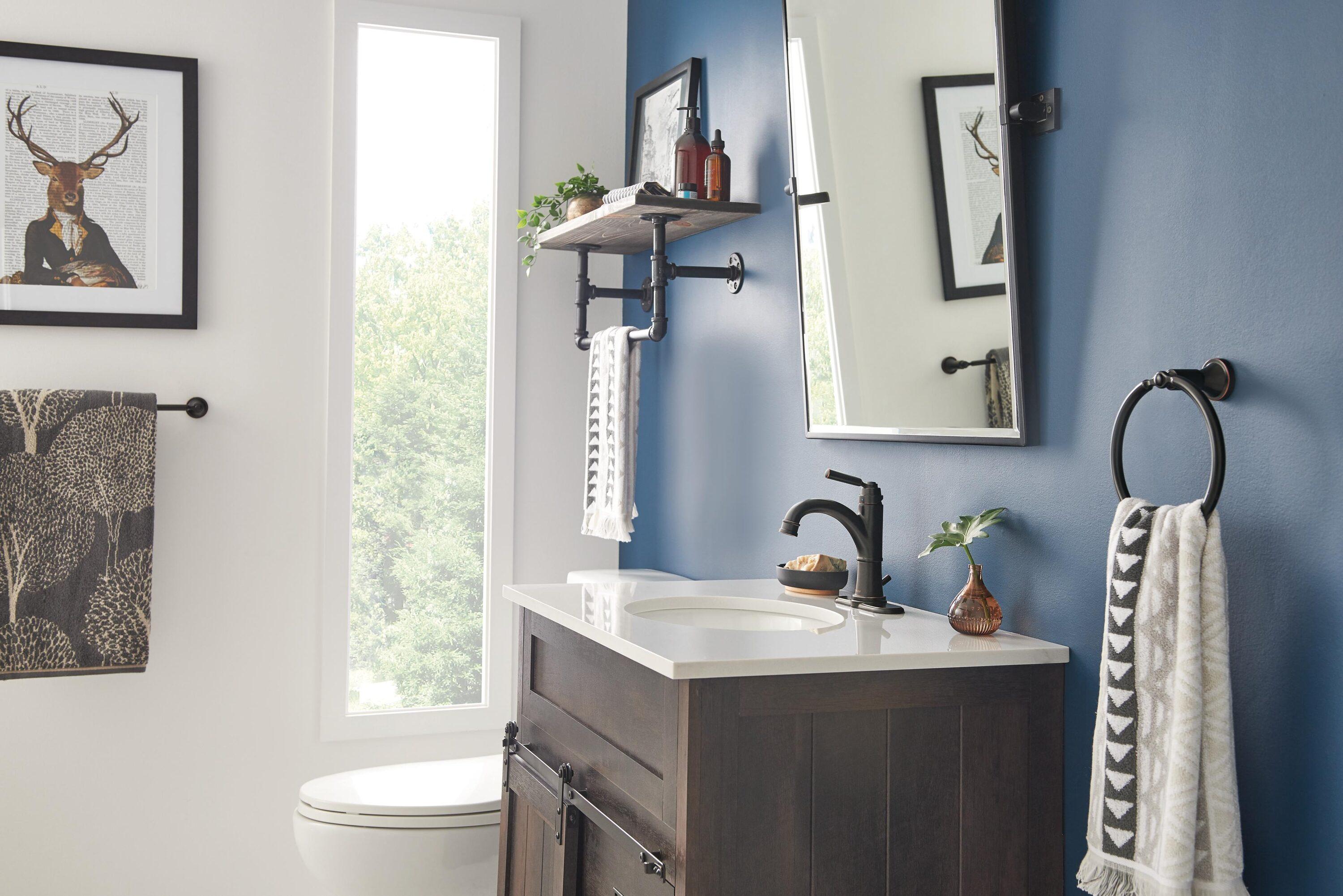 Westchester Single-Hole Bathroom Faucet with Drain Assembly