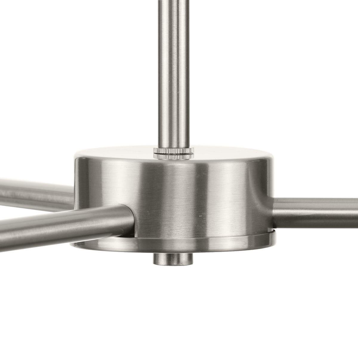 Hilrich 6 - Light Dimmable Sputnik Modern Linear Chandelier