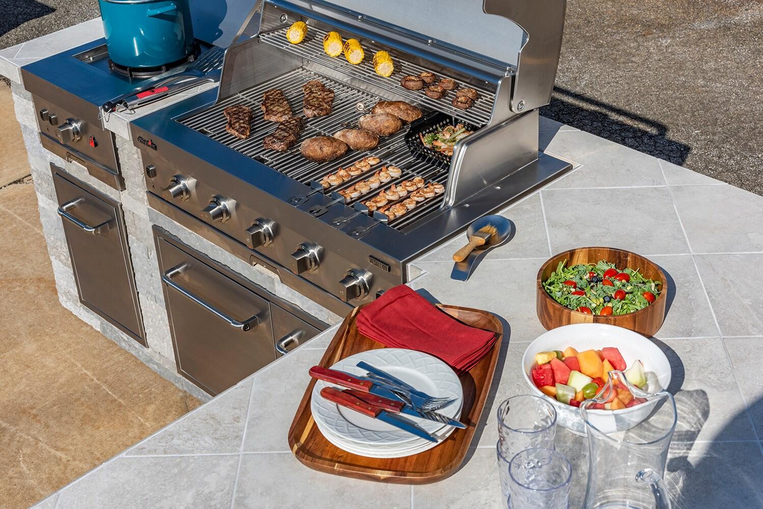 Charbroil Charbroil Medallion Series Built-In 5-Burner Gas Grill, Stainless Steel