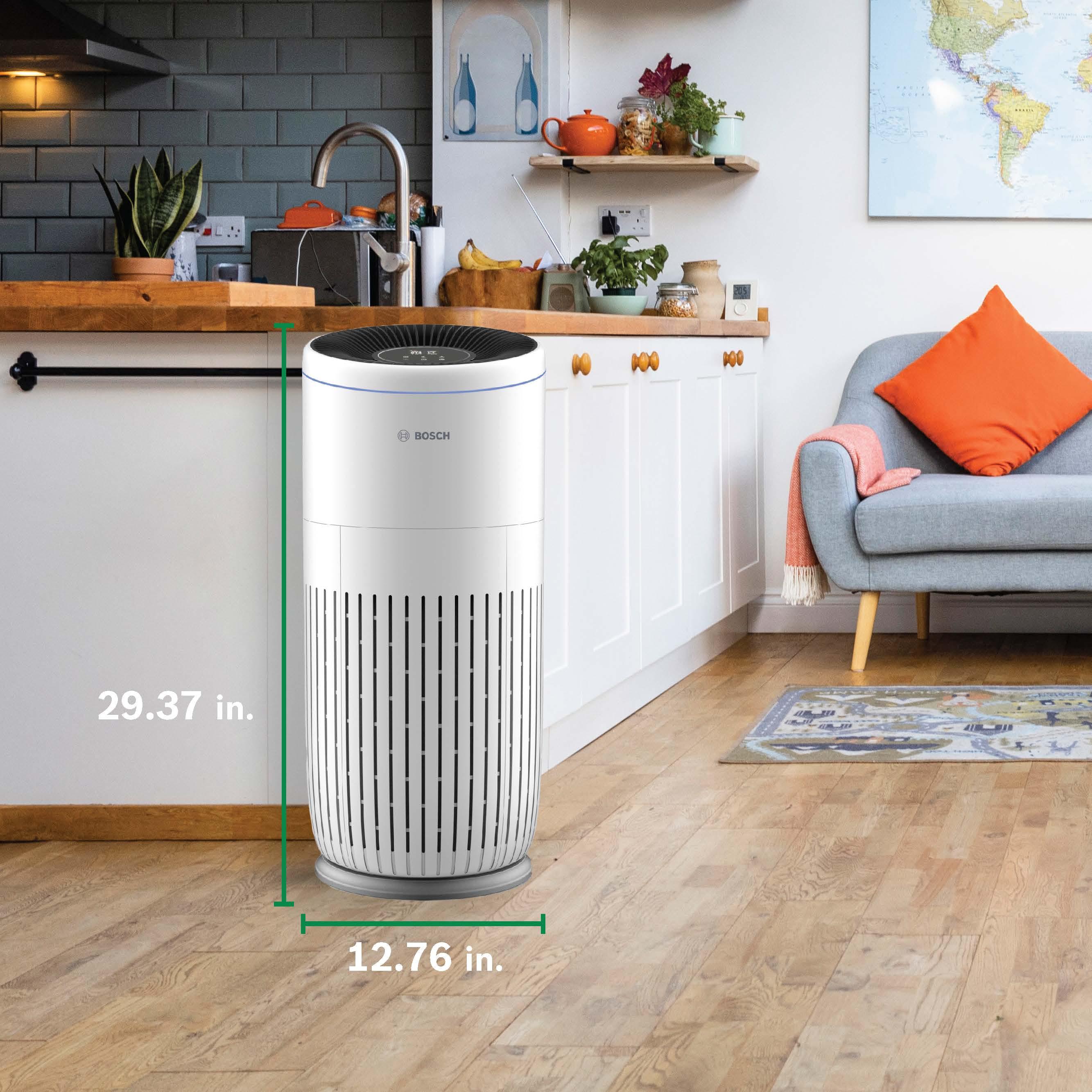 Bosch White HEPA Whole House Air Purifier with Energy Star